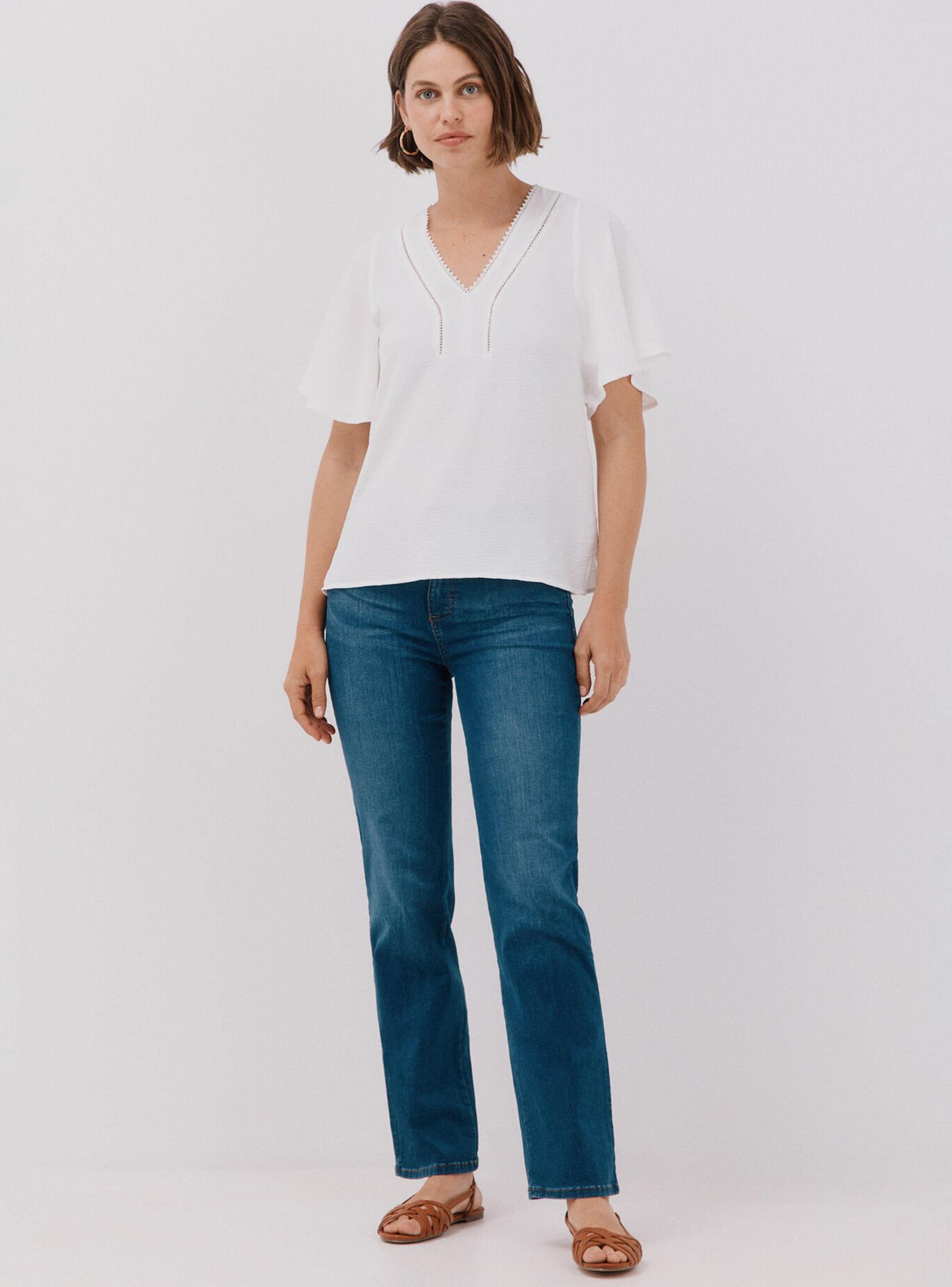 Blusa Encaje Volantes-4