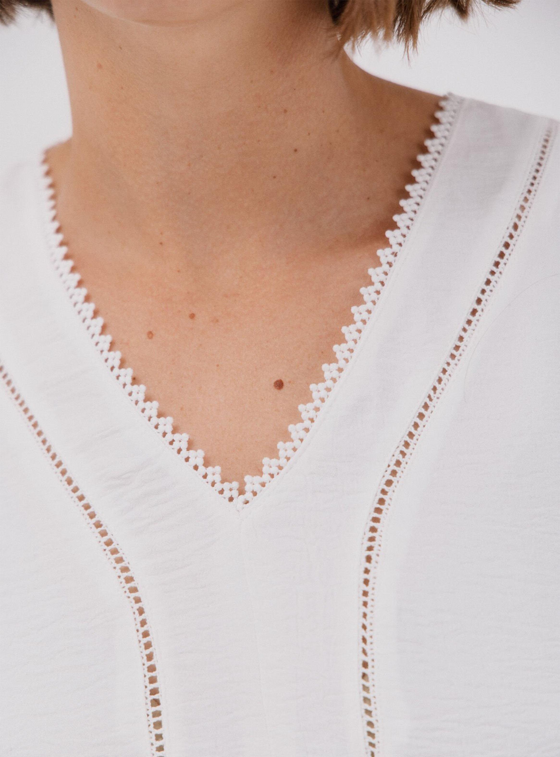 Blusa Encaje Volantes-2