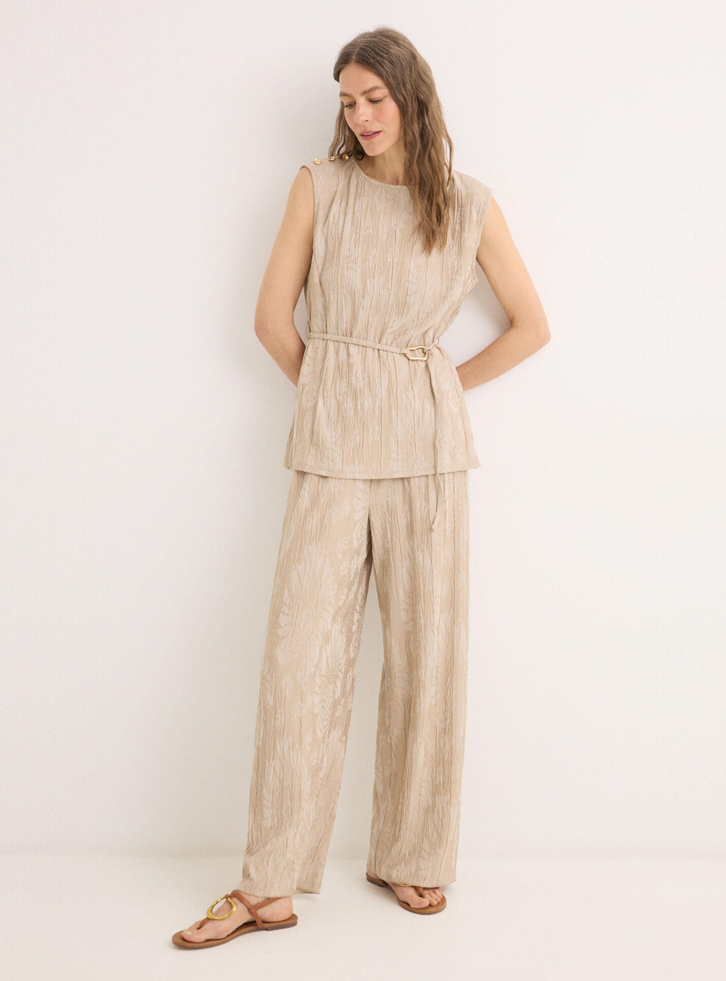 Top Jacquard Hebilla-5