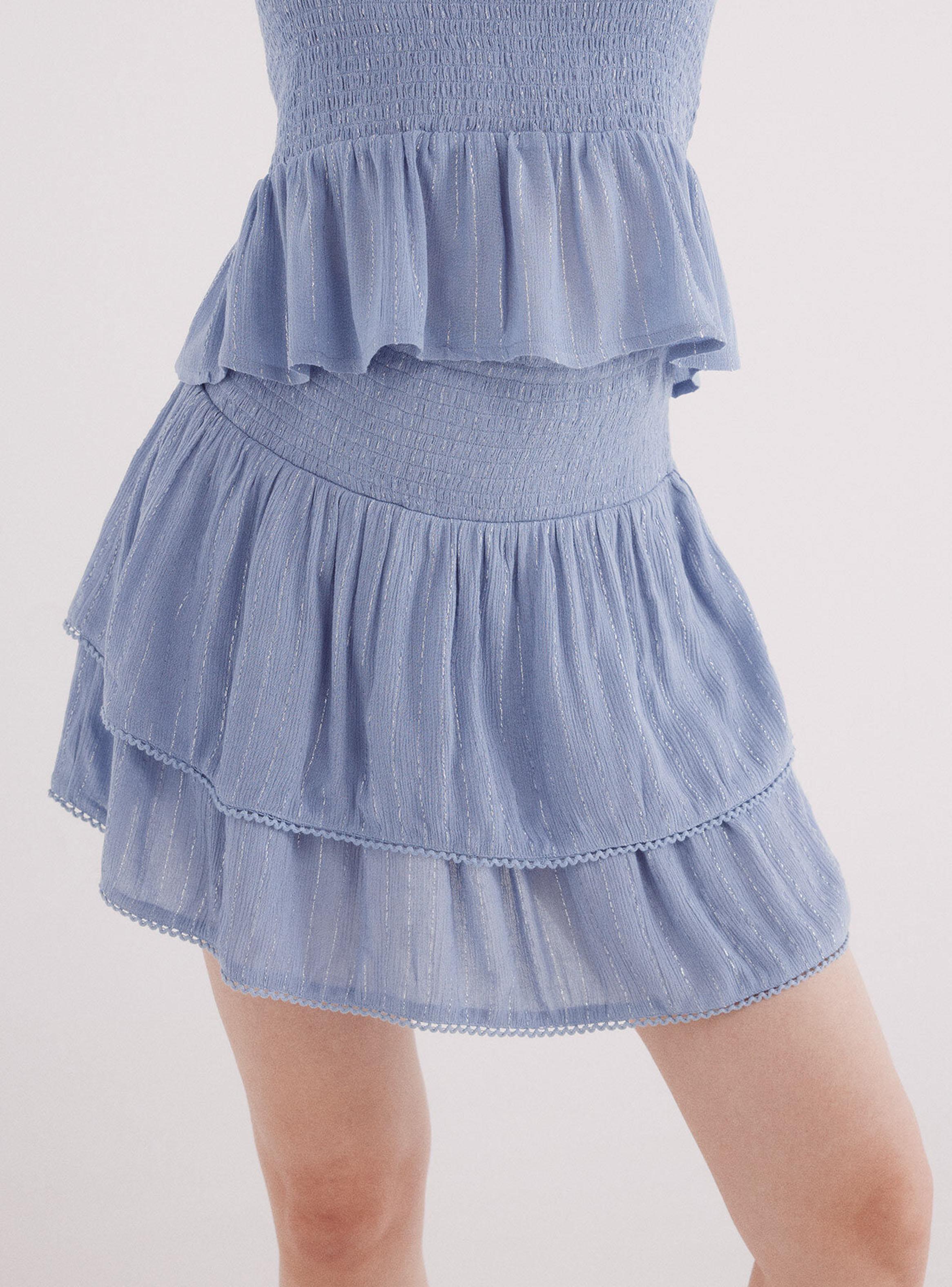 Falda Corta Volantes-2