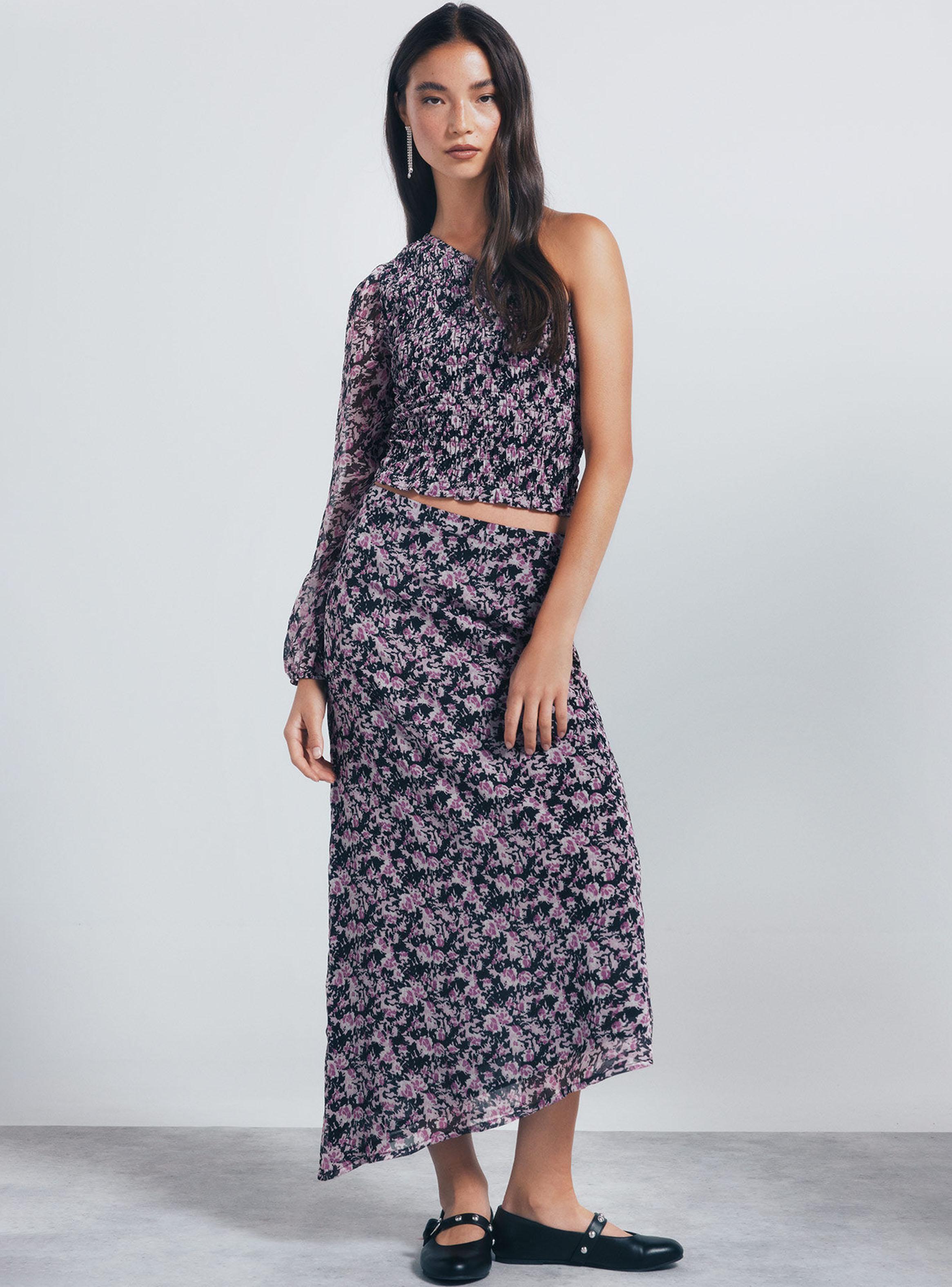 Falda Larga Asimétrica-4