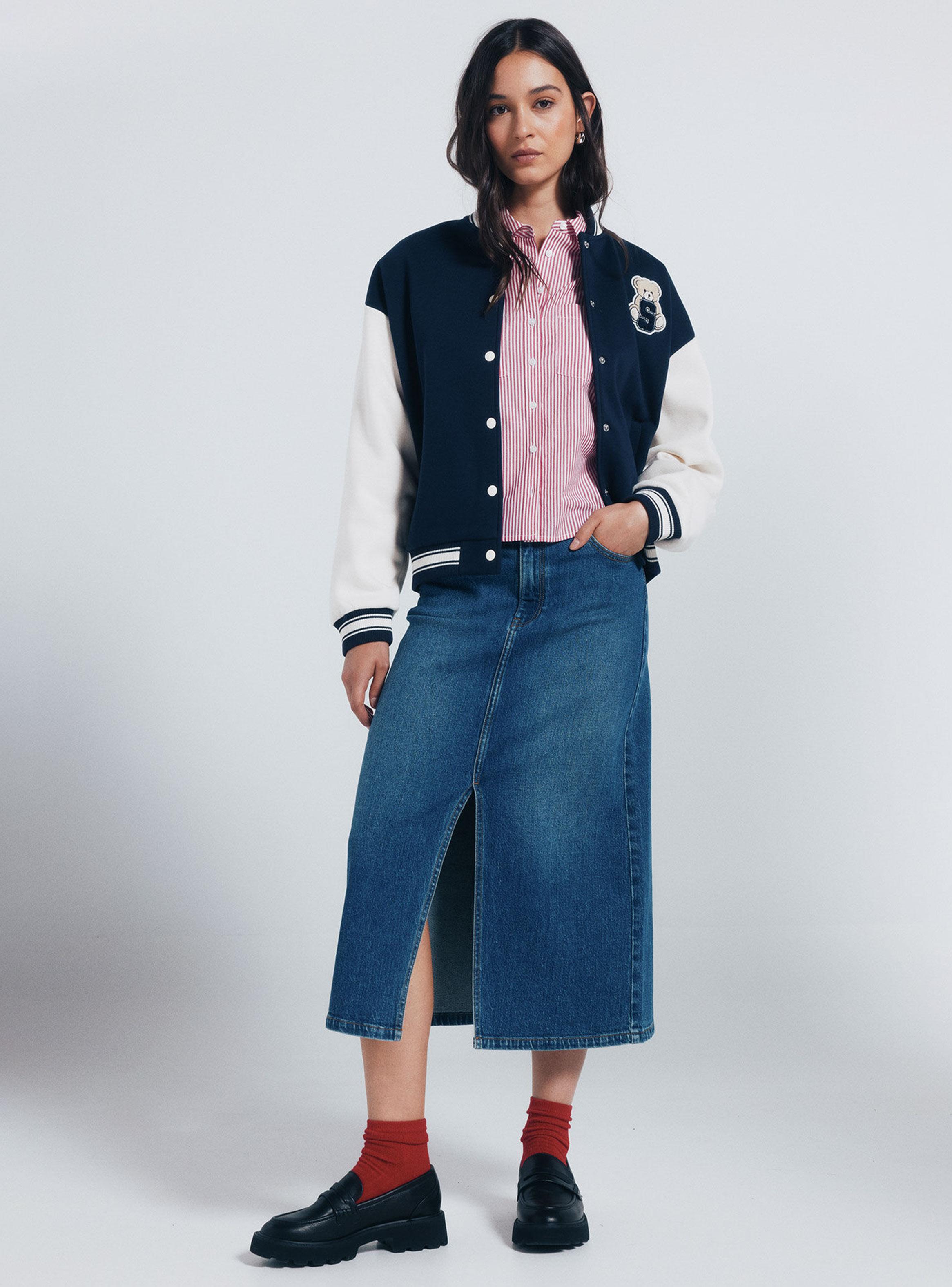 Falda Midi Vaquera-3