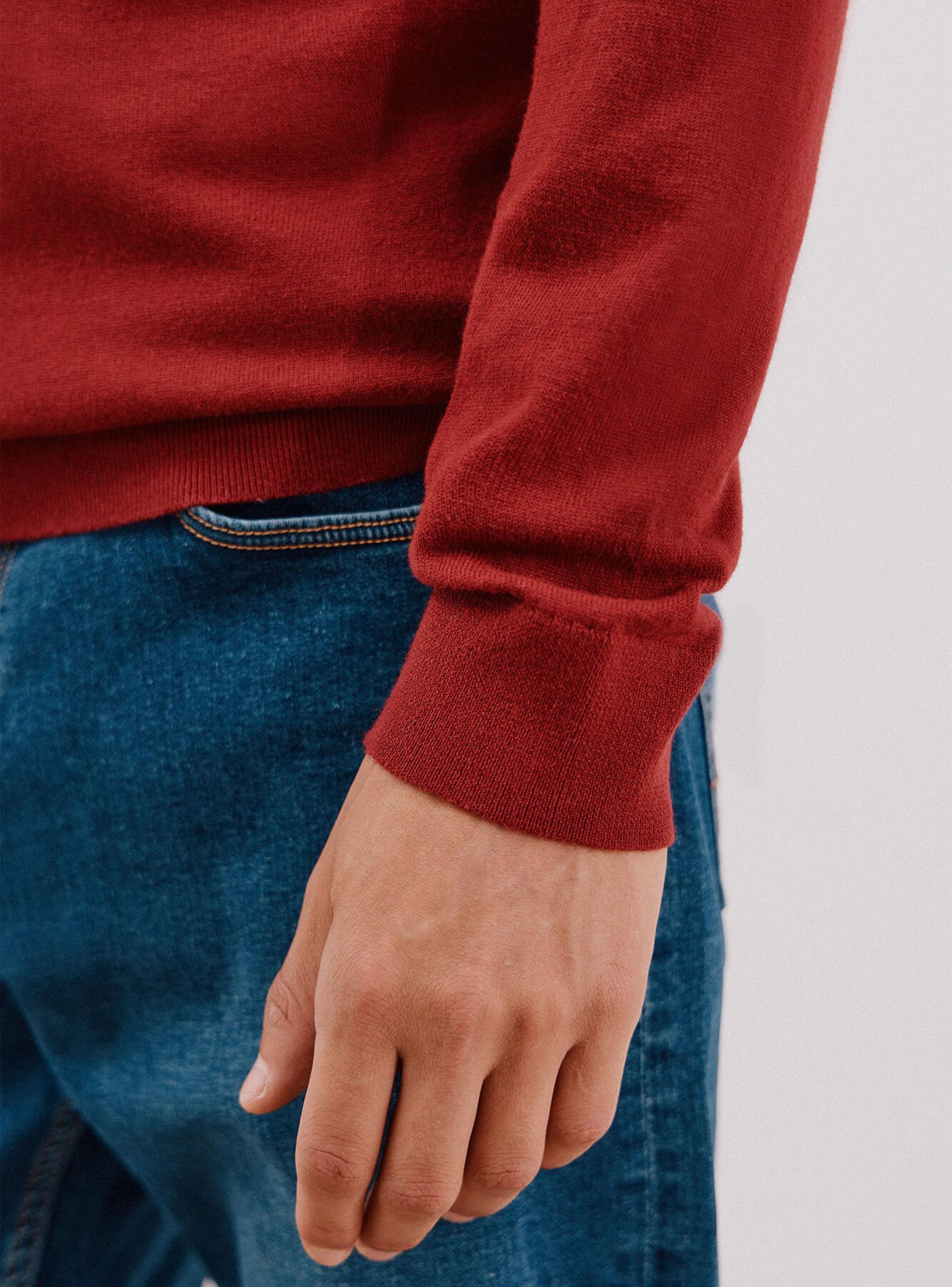 Chaleco Algodón Cashmere Cuello V-2