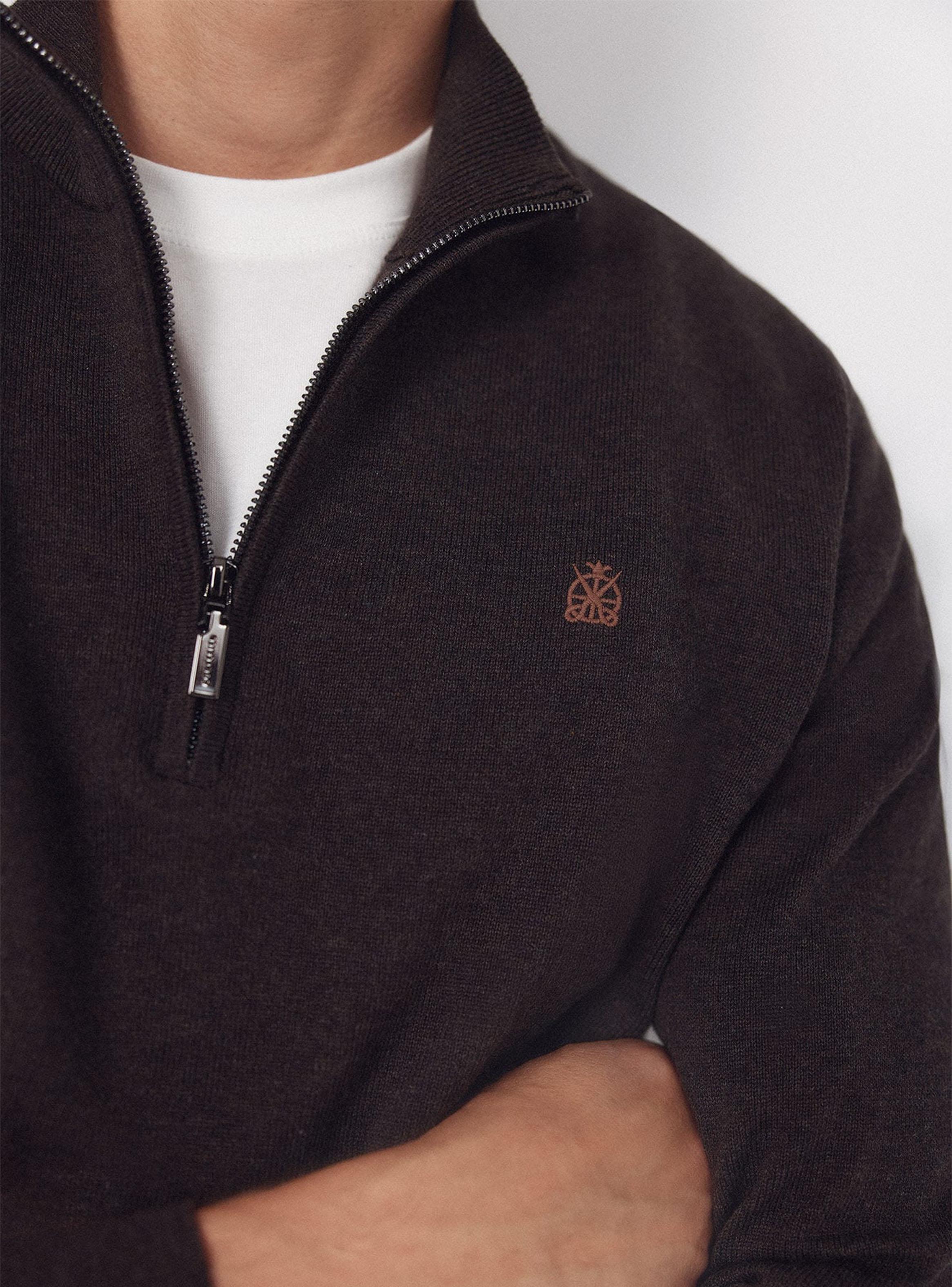 Sweater Cuello Alto Halfzip-3