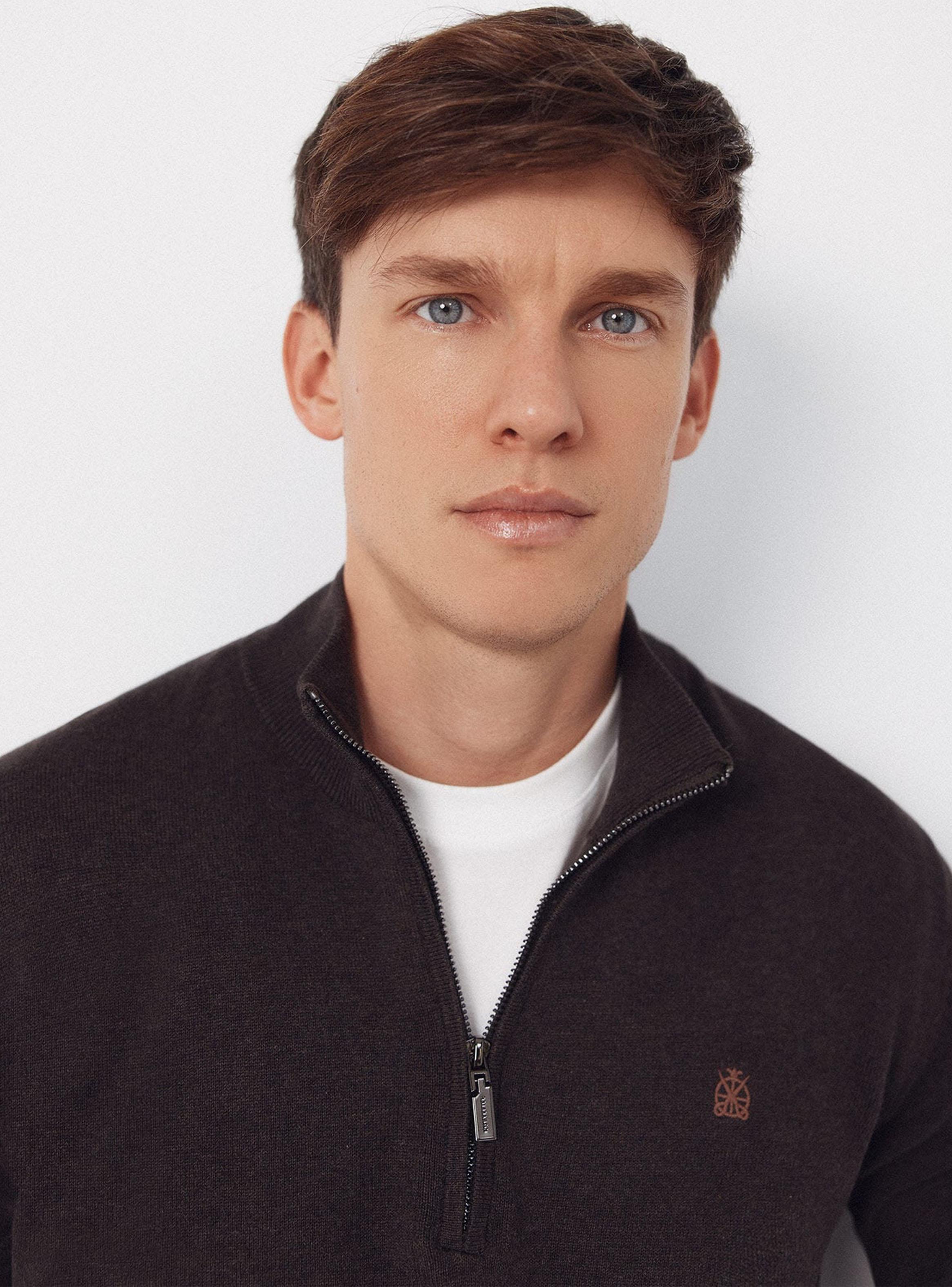 Sweater Cuello Alto Halfzip-2