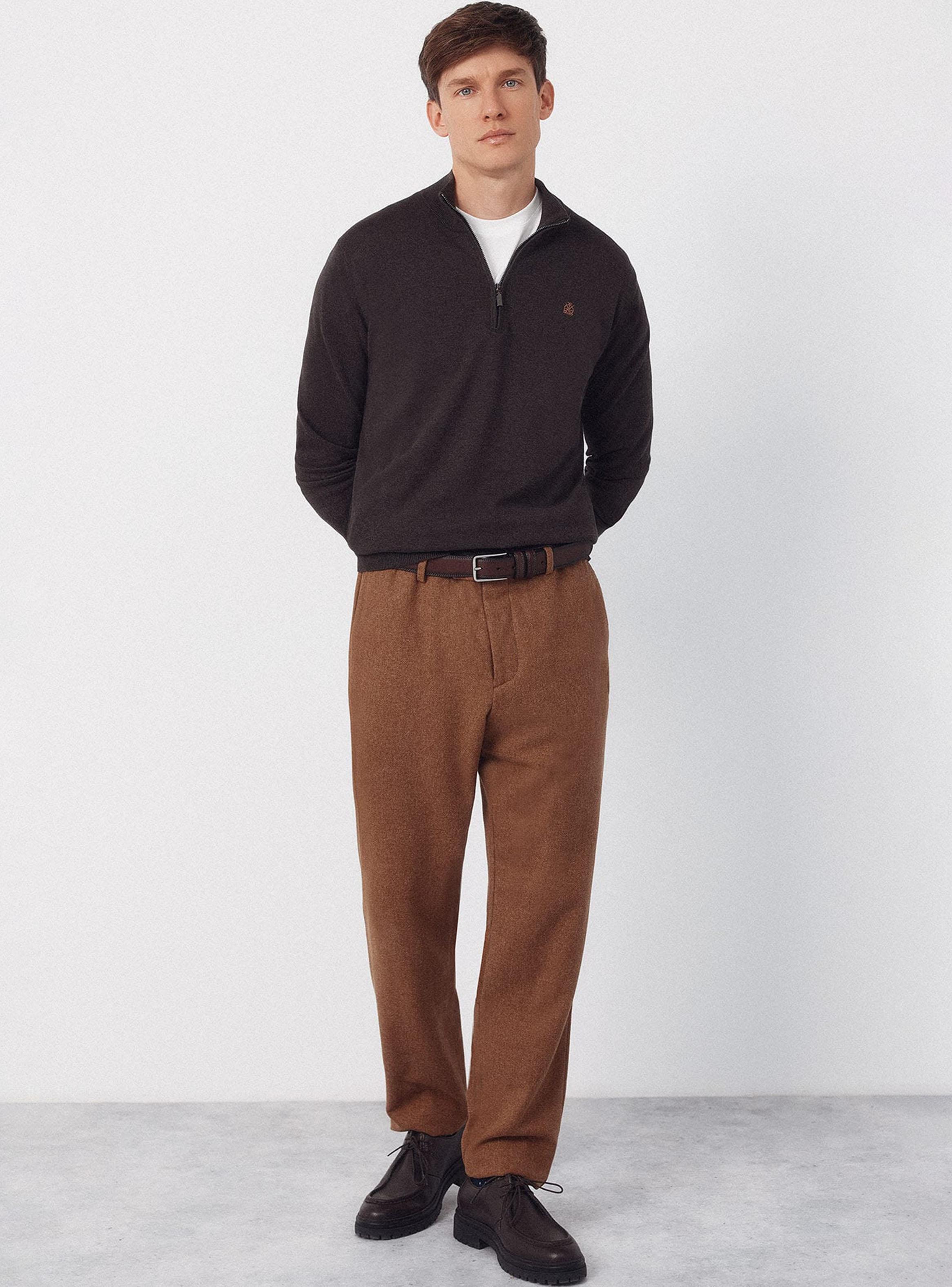Sweater Cuello Alto Halfzip-4