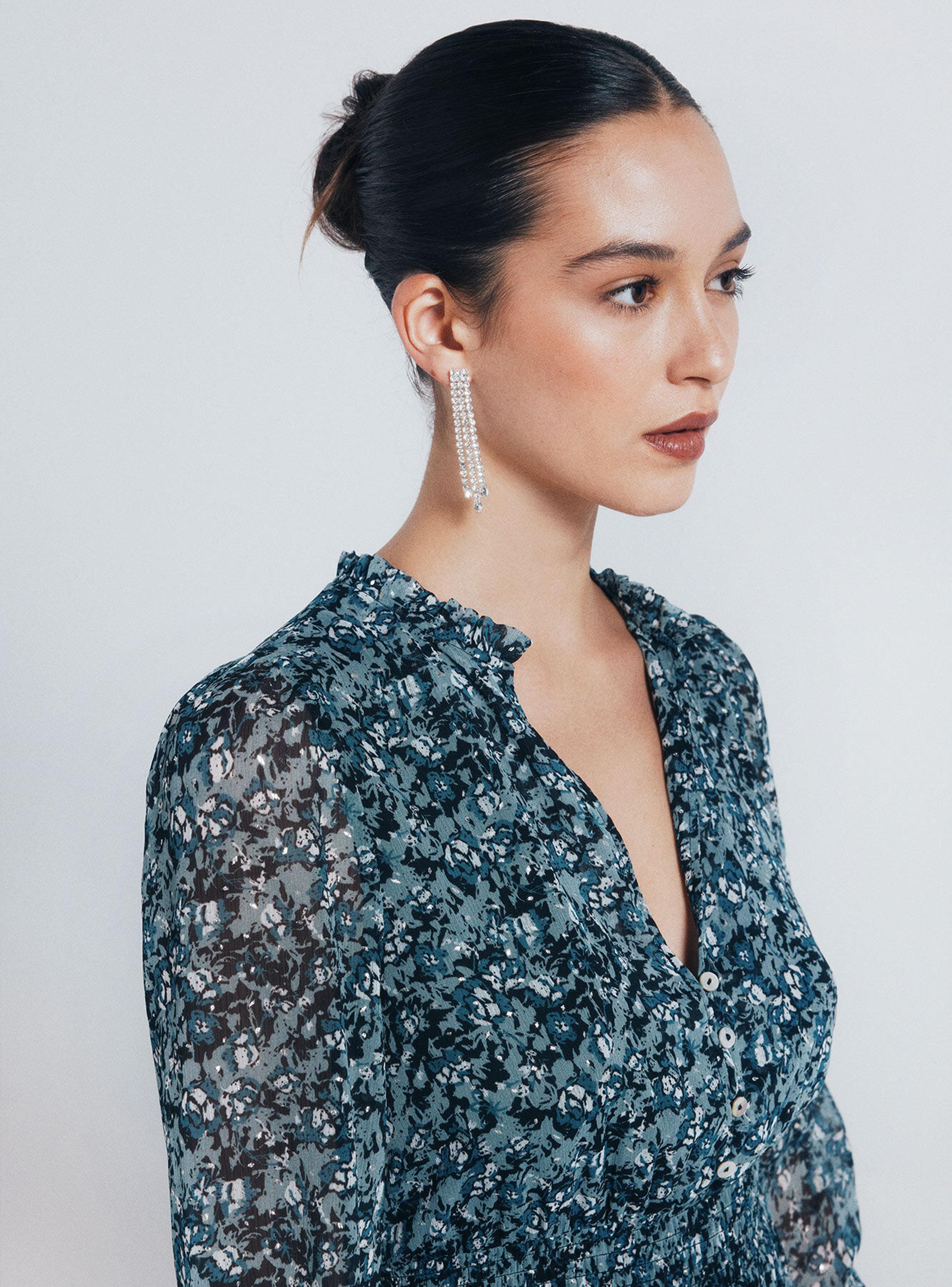 Vestido Corto Smock Gasa-2