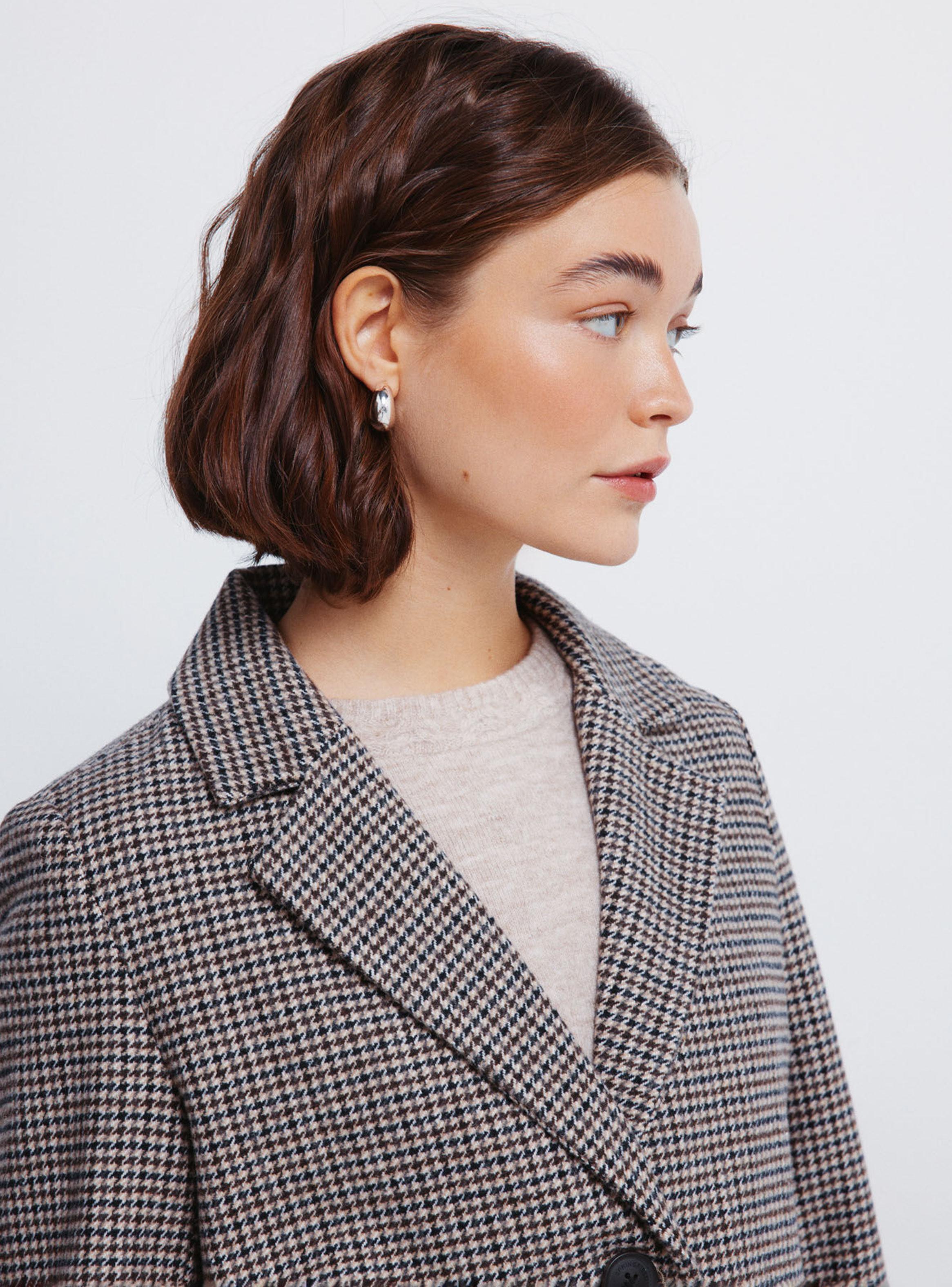 Abrigo Cuadros Cuello Solapa-3