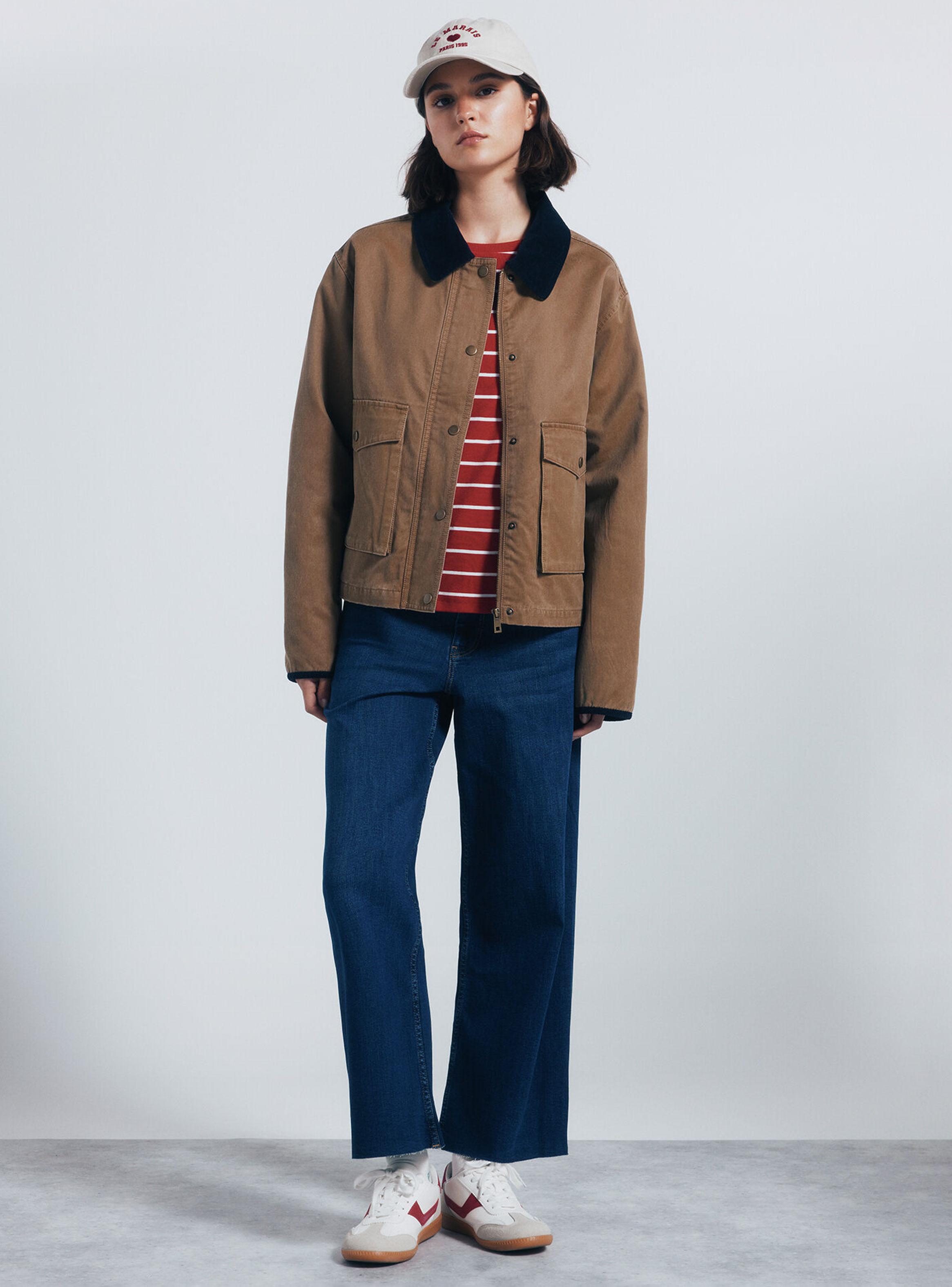 Chaqueta Corta Encerada-4