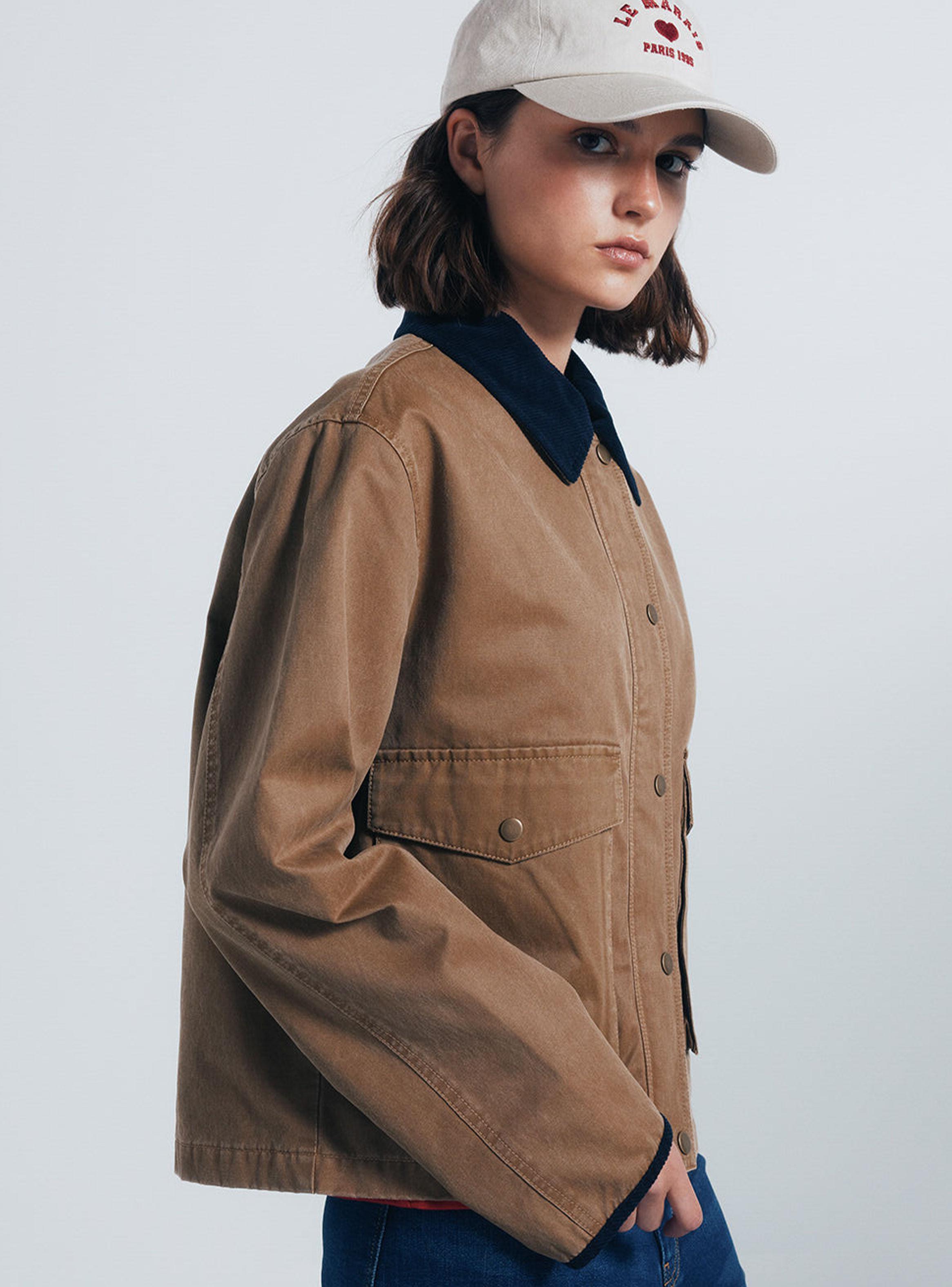 Chaqueta Corta Encerada-2