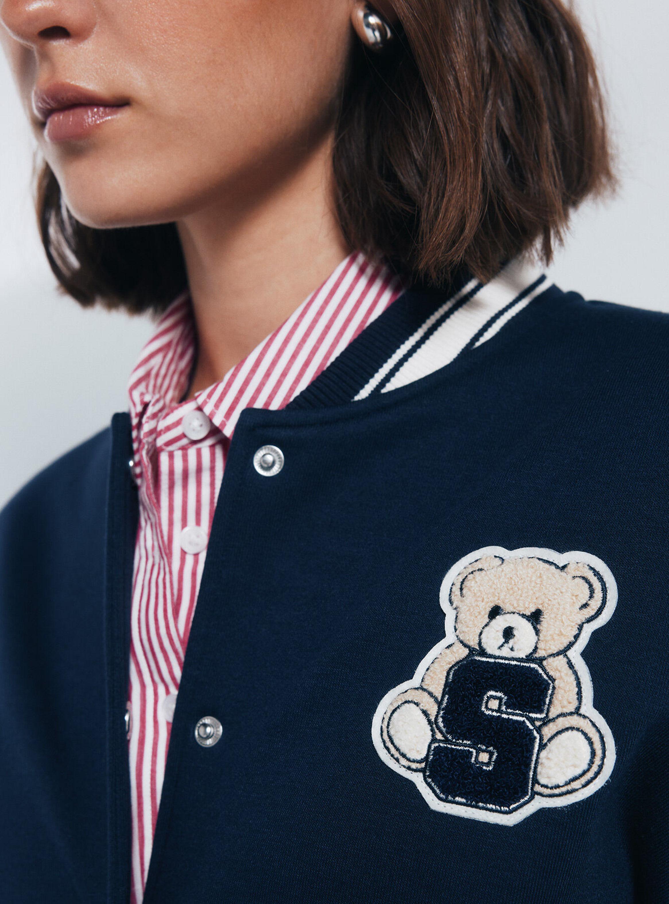 Chaqueta Beisbolera Oso-4