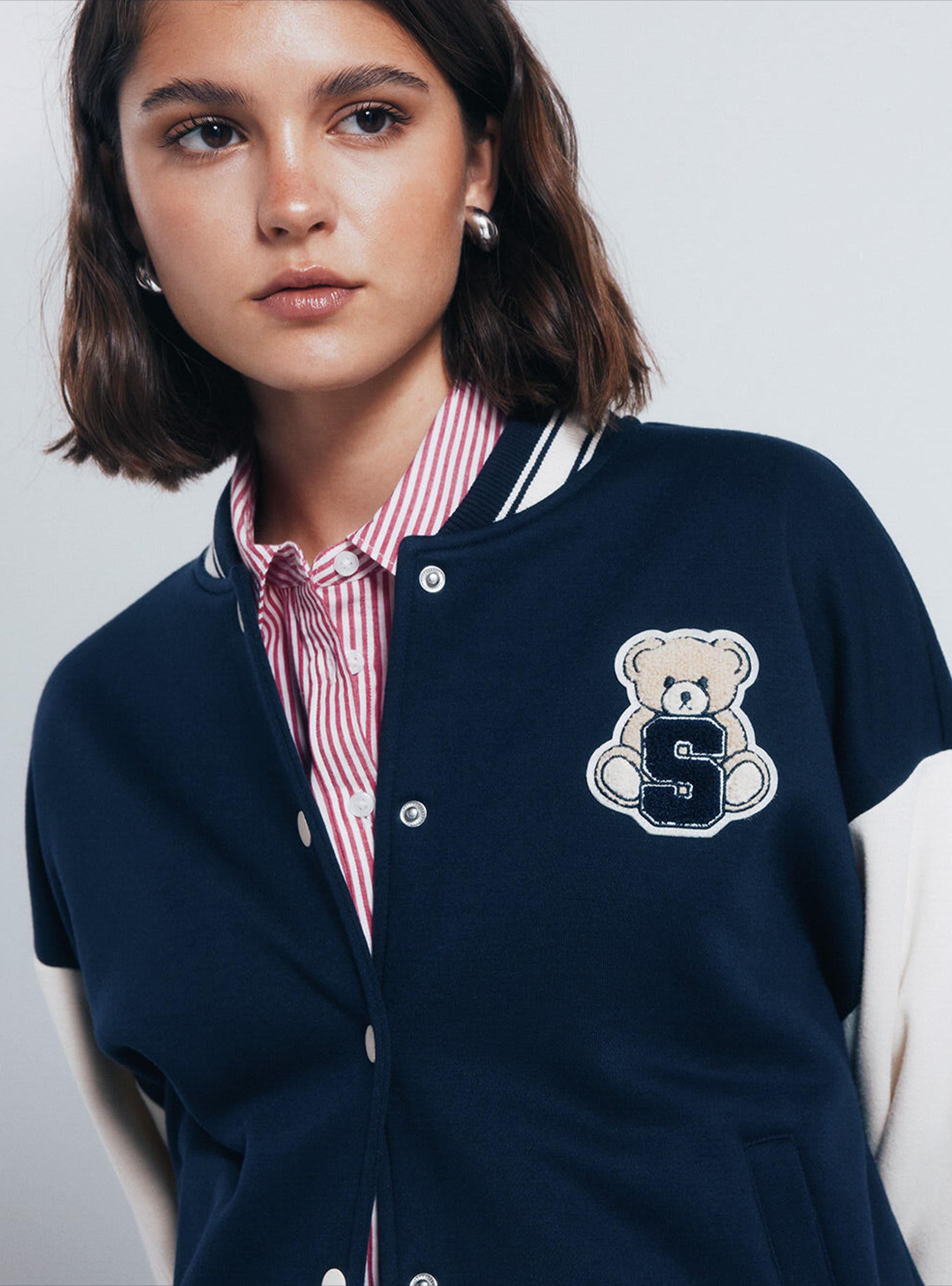 Chaqueta Beisbolera Oso-2