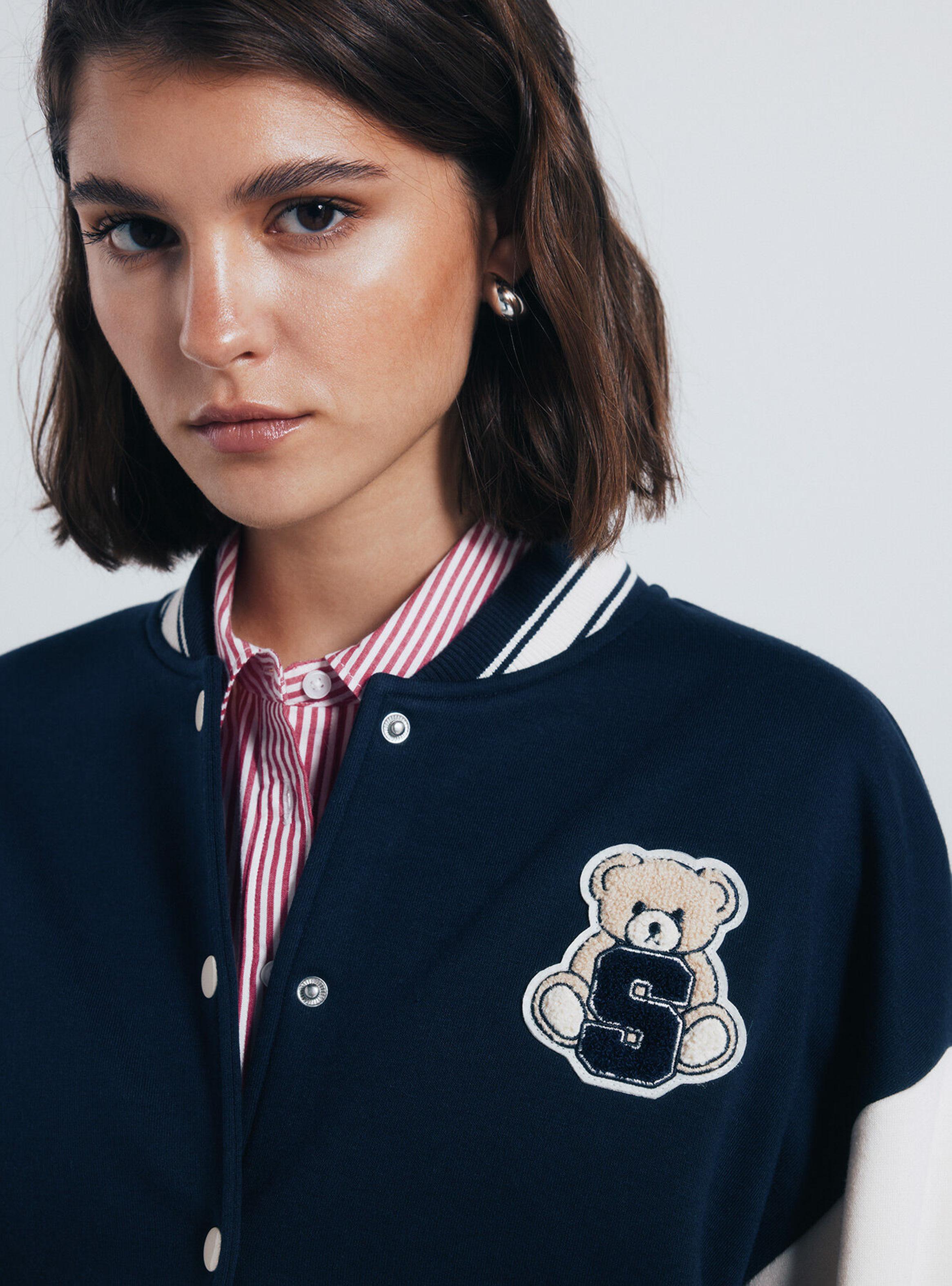 Chaqueta Beisbolera Oso-3