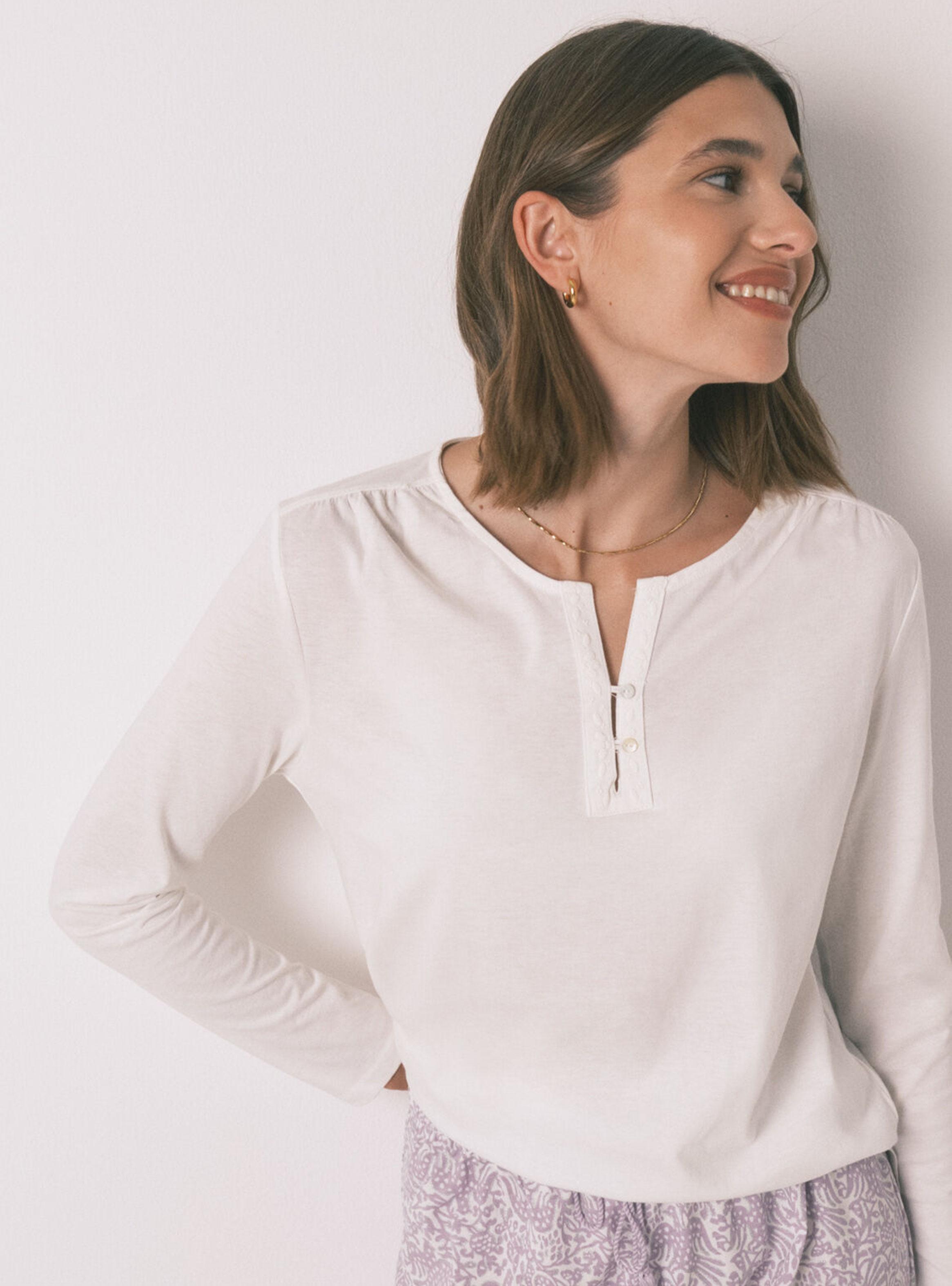 Camiseta Manga Larga Algodón-2