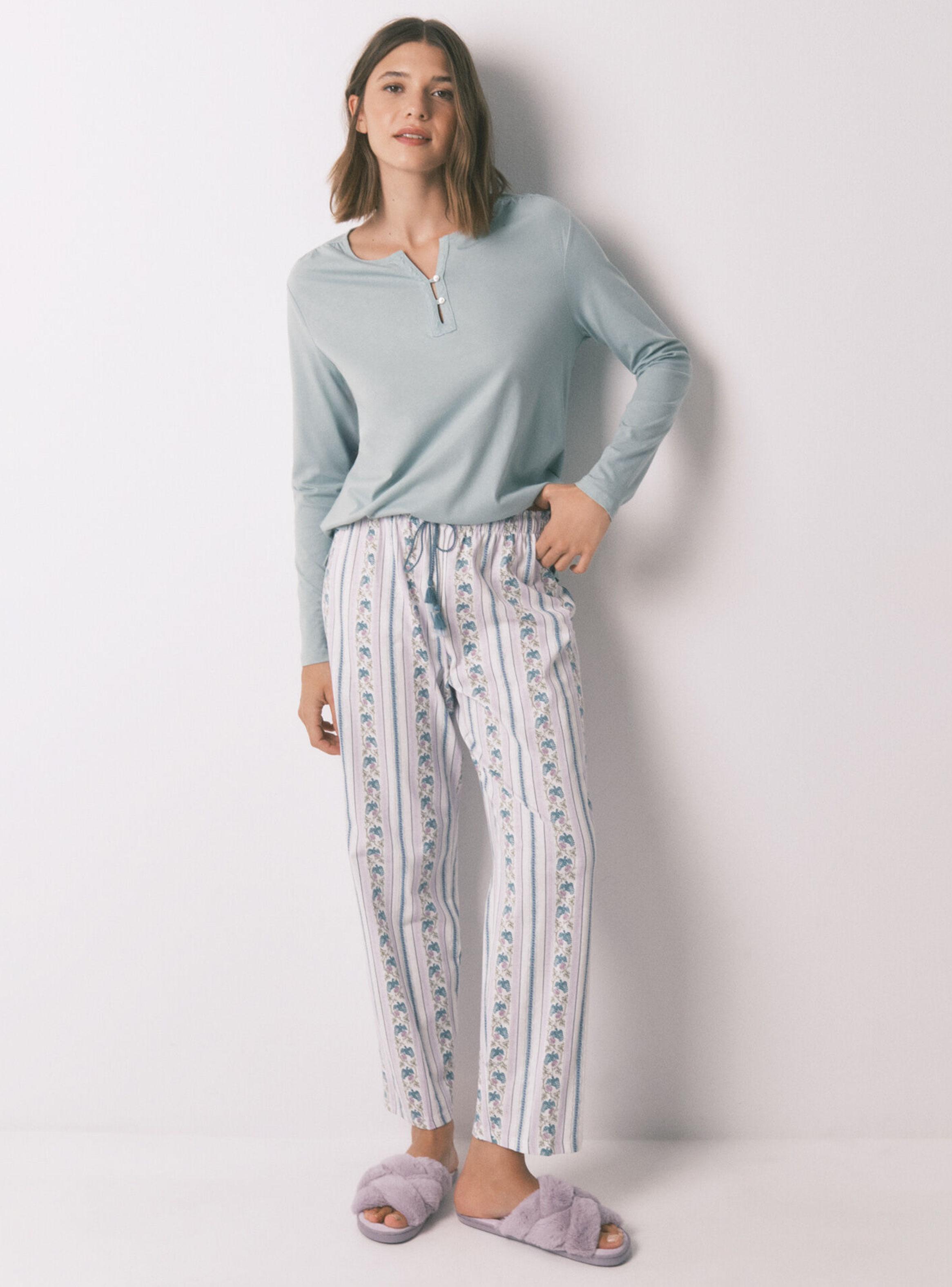 Camiseta Manga Larga Caída Algodón-3