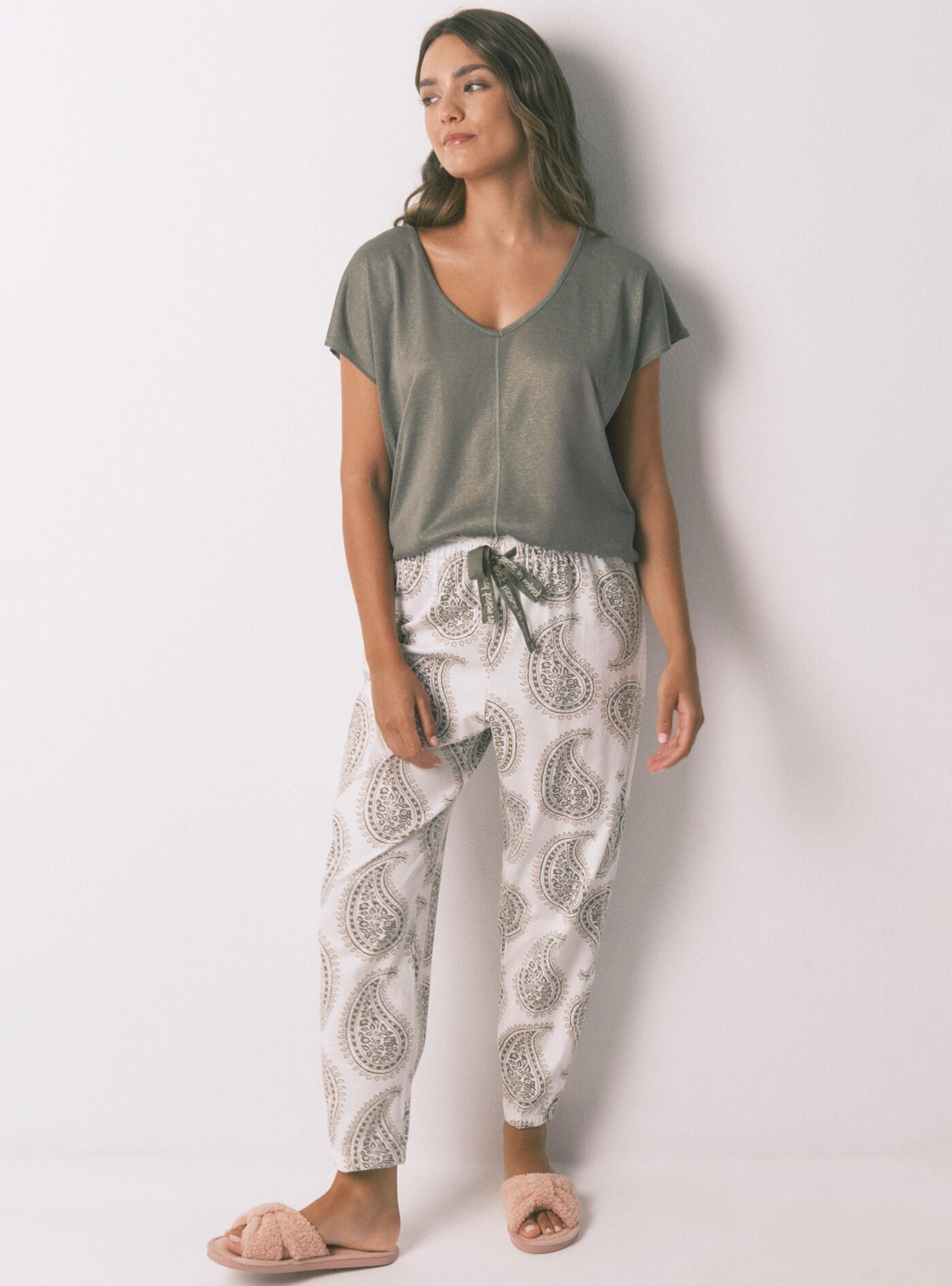 Camiseta Holgada Viscosa Verde Lurex-3