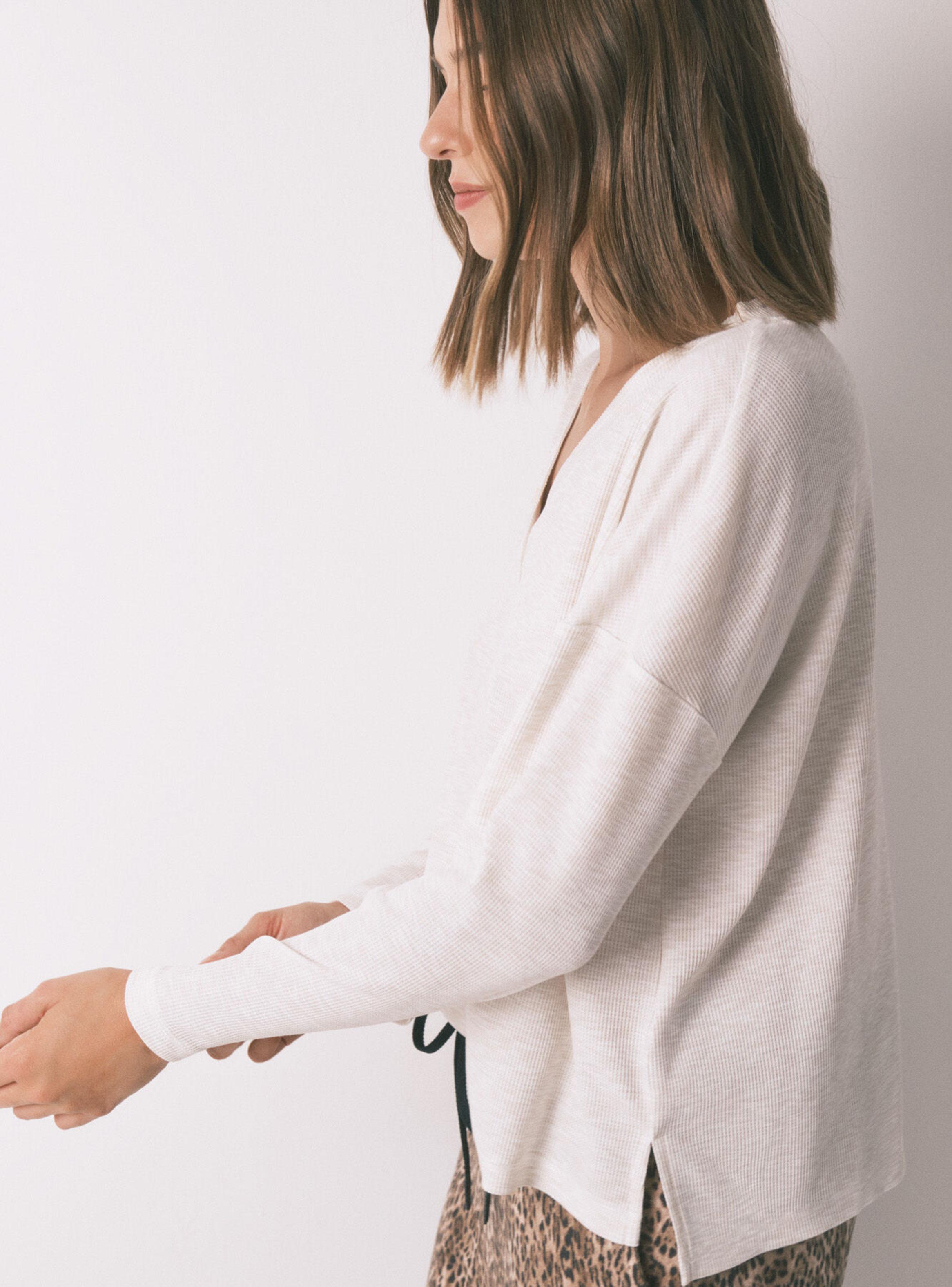 Camiseta Manga Larga Waffle-2