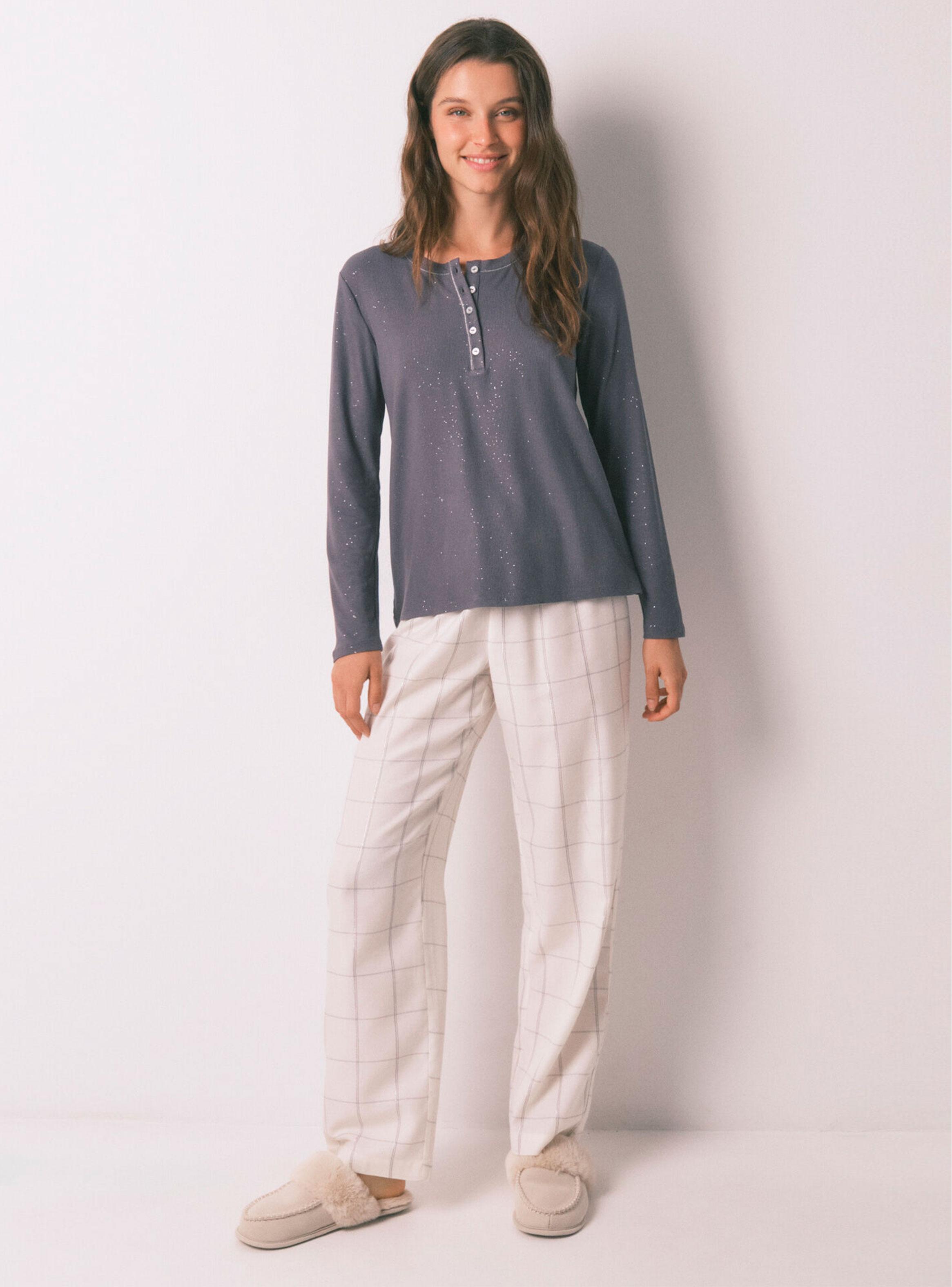 Camiseta Manga Larga Viscosa Brillo-3