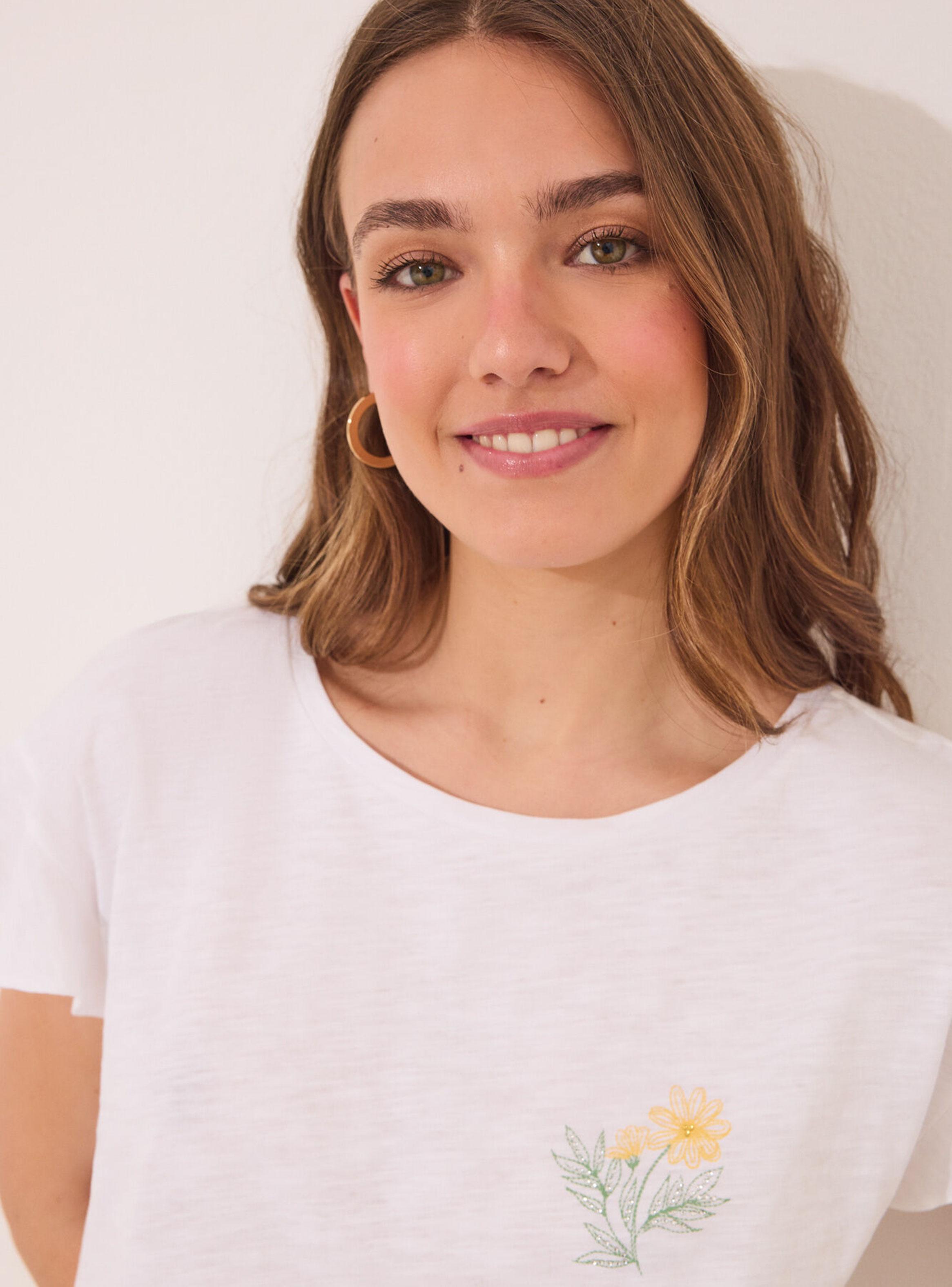 Pijama Corto Algodón con Slub Jersey-3