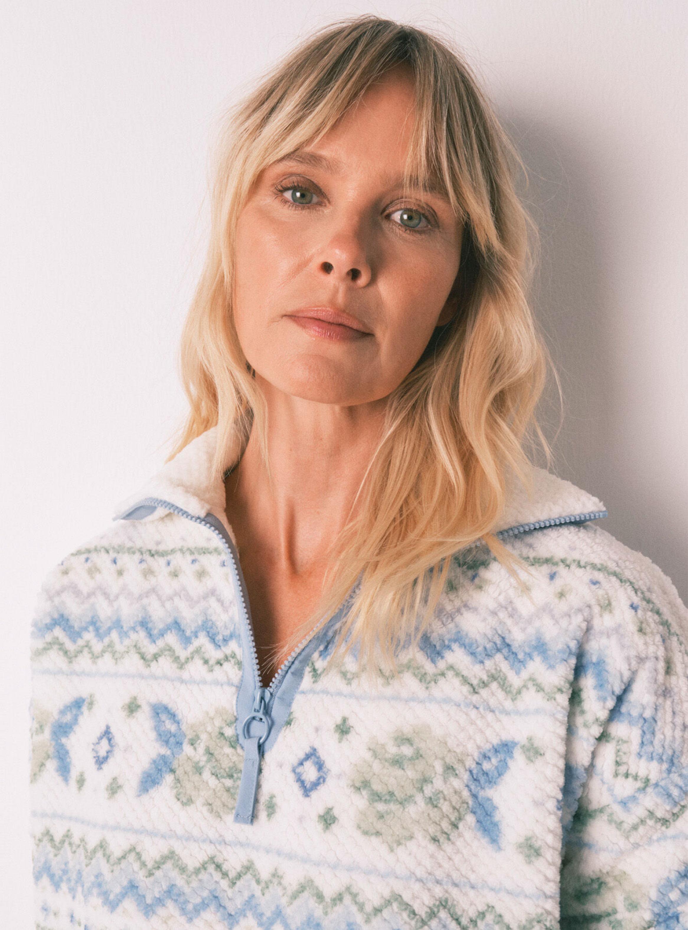 Pijama Largo Polar Jaquard-3