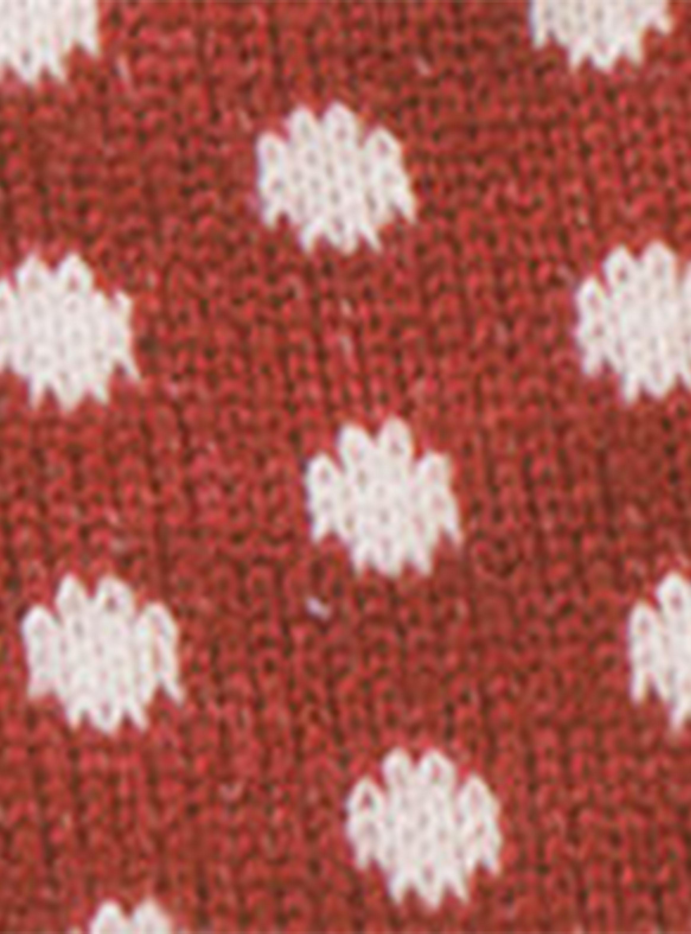 Calcetín Largo Mafalda Tricot Rojo-3