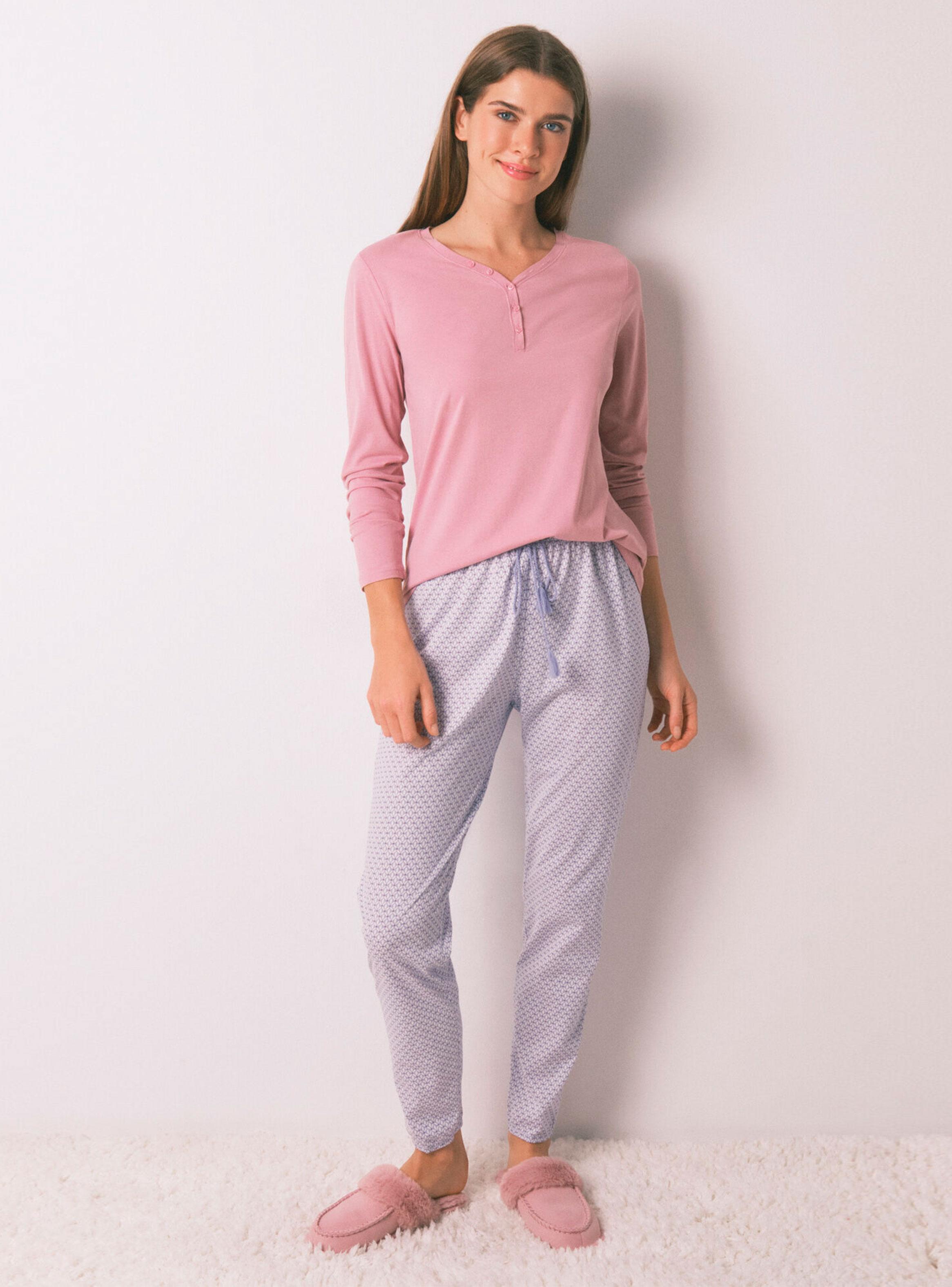 Pantalón Skinny Algodón Print Geométrico-2