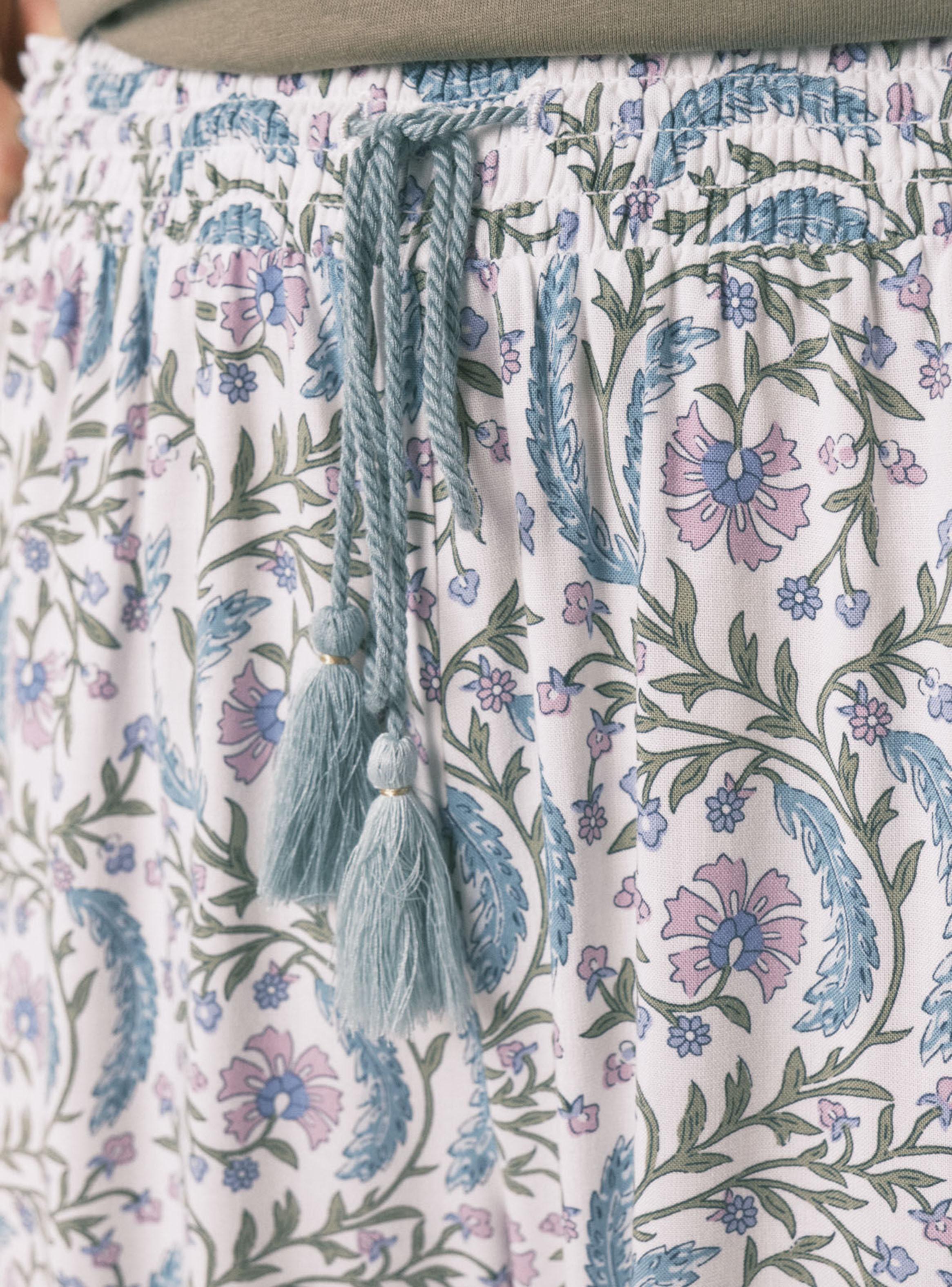 Pantalón Largo Viscosa Print Flores-3