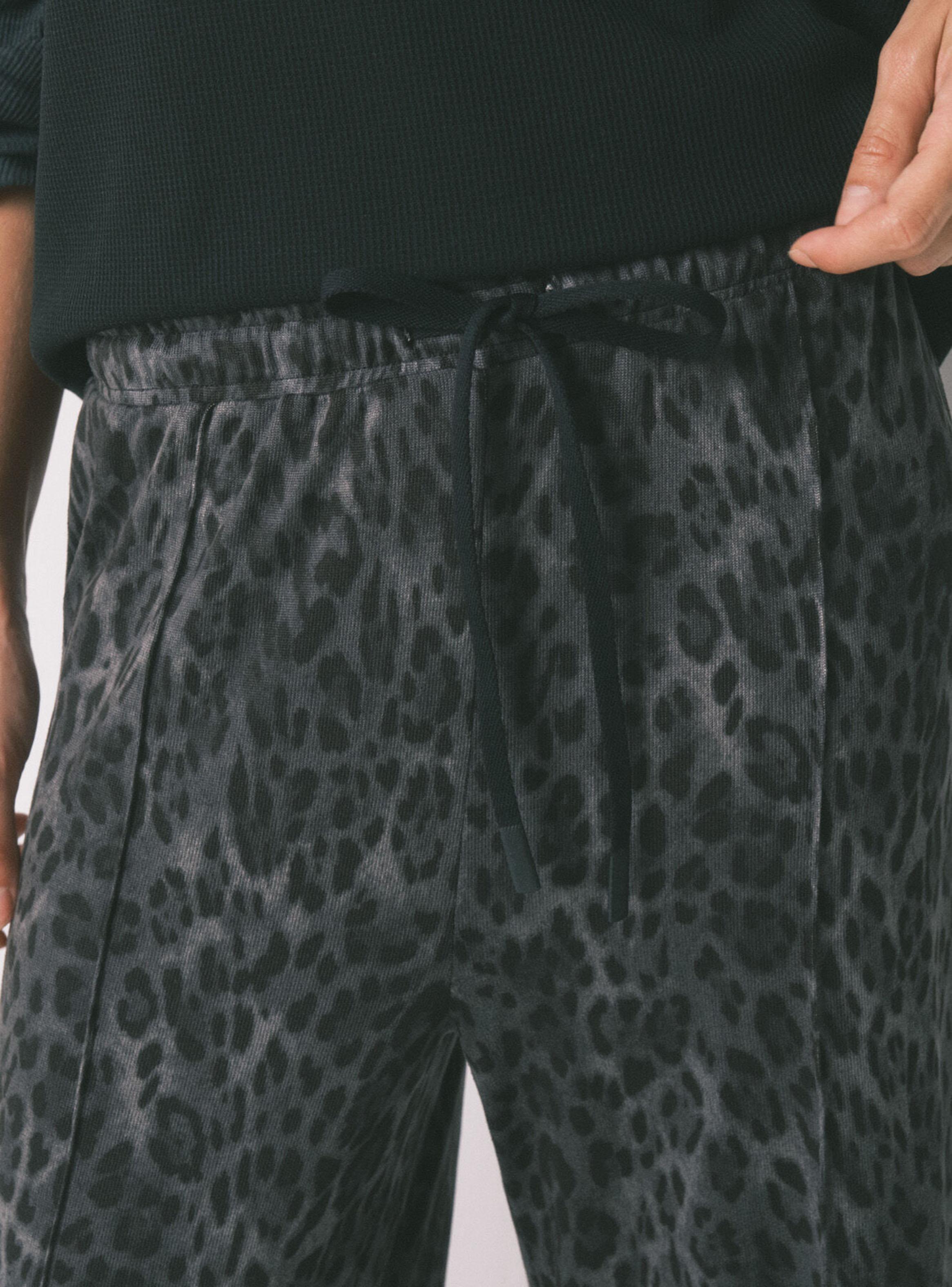 Pantalón Largo Animal Print-3