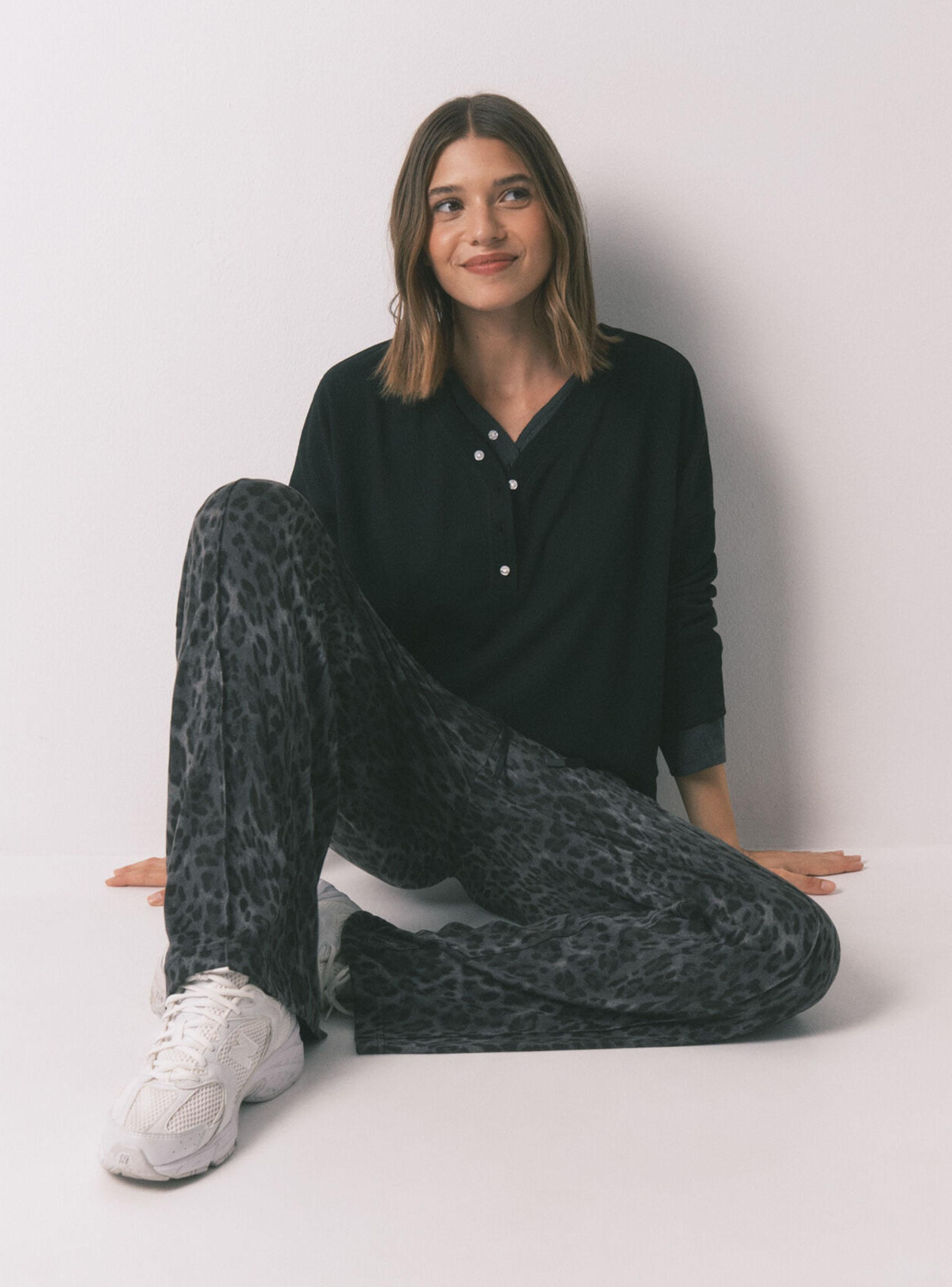 Pantalón Largo Animal Print-4