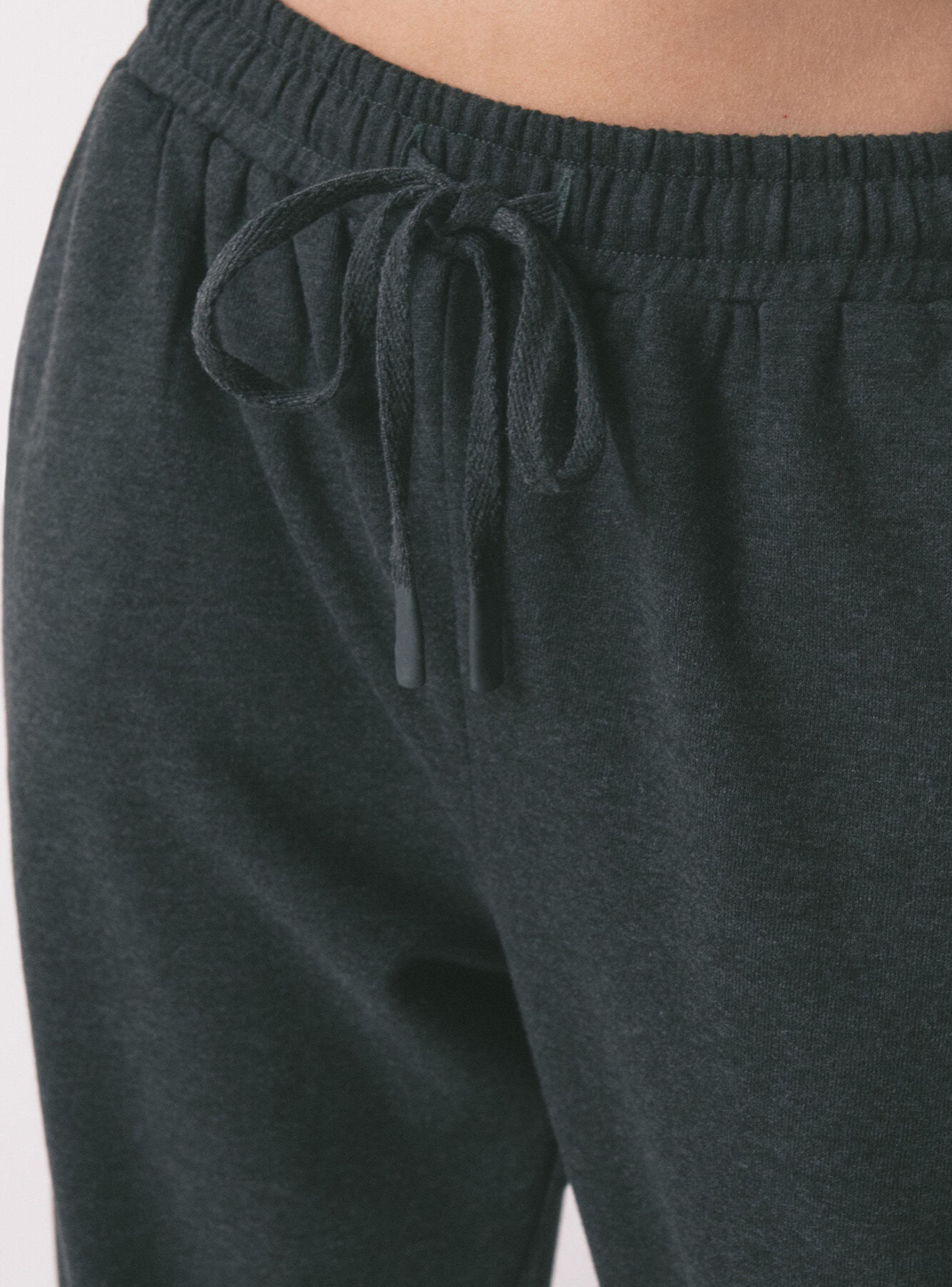 Pantalón Largo Carrot Felpa Fina-2