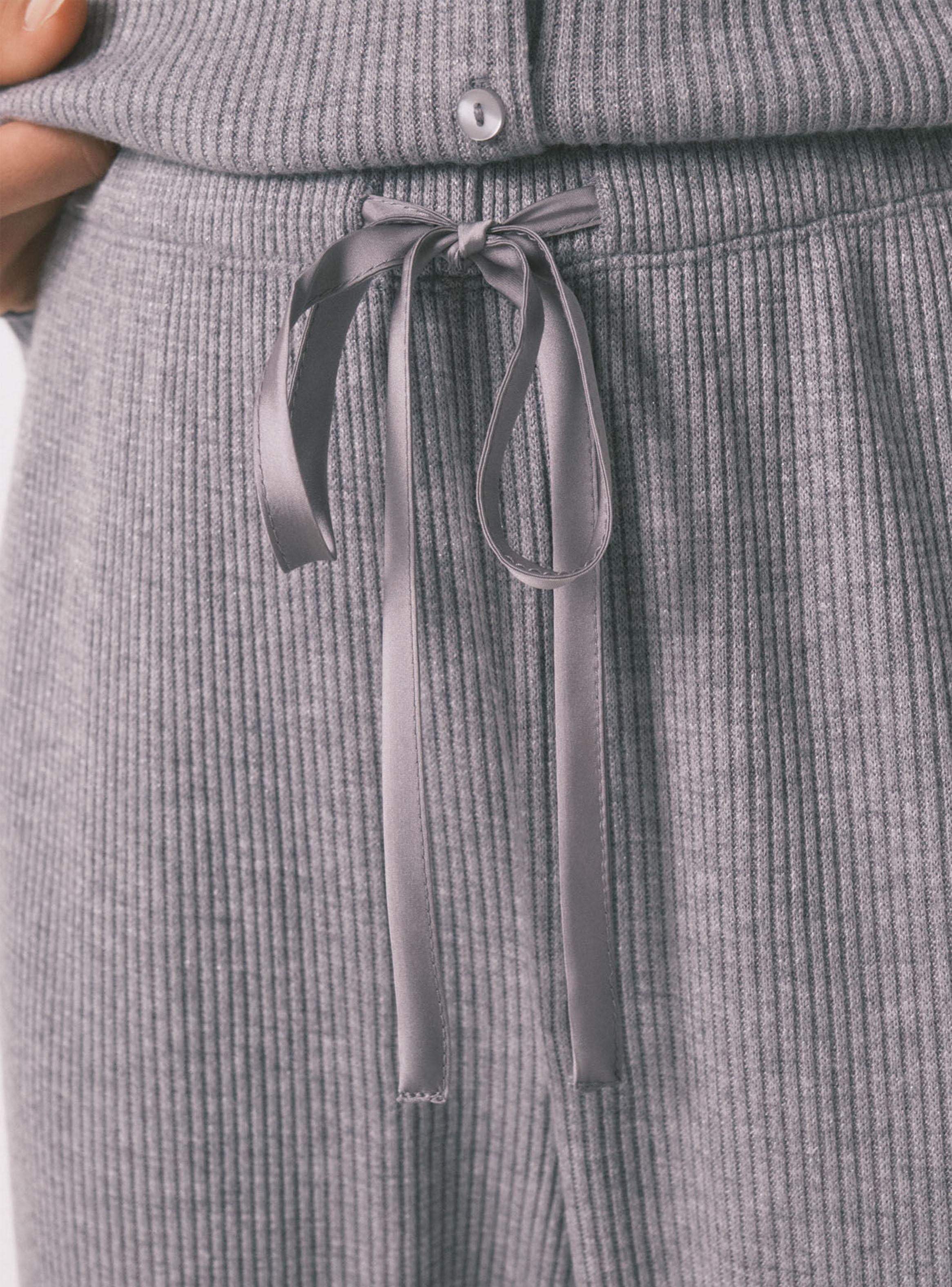 Pijama Largo Canalé Suave Brillo-3