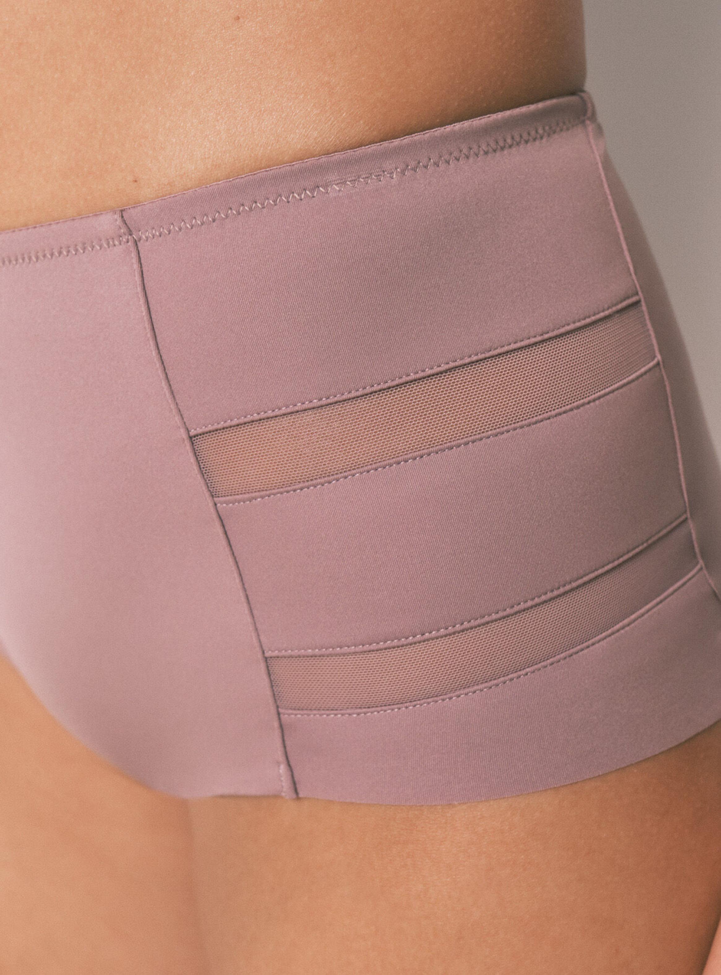 Calzón Alta Clásico Microfibra Clean Cut Rosa-4