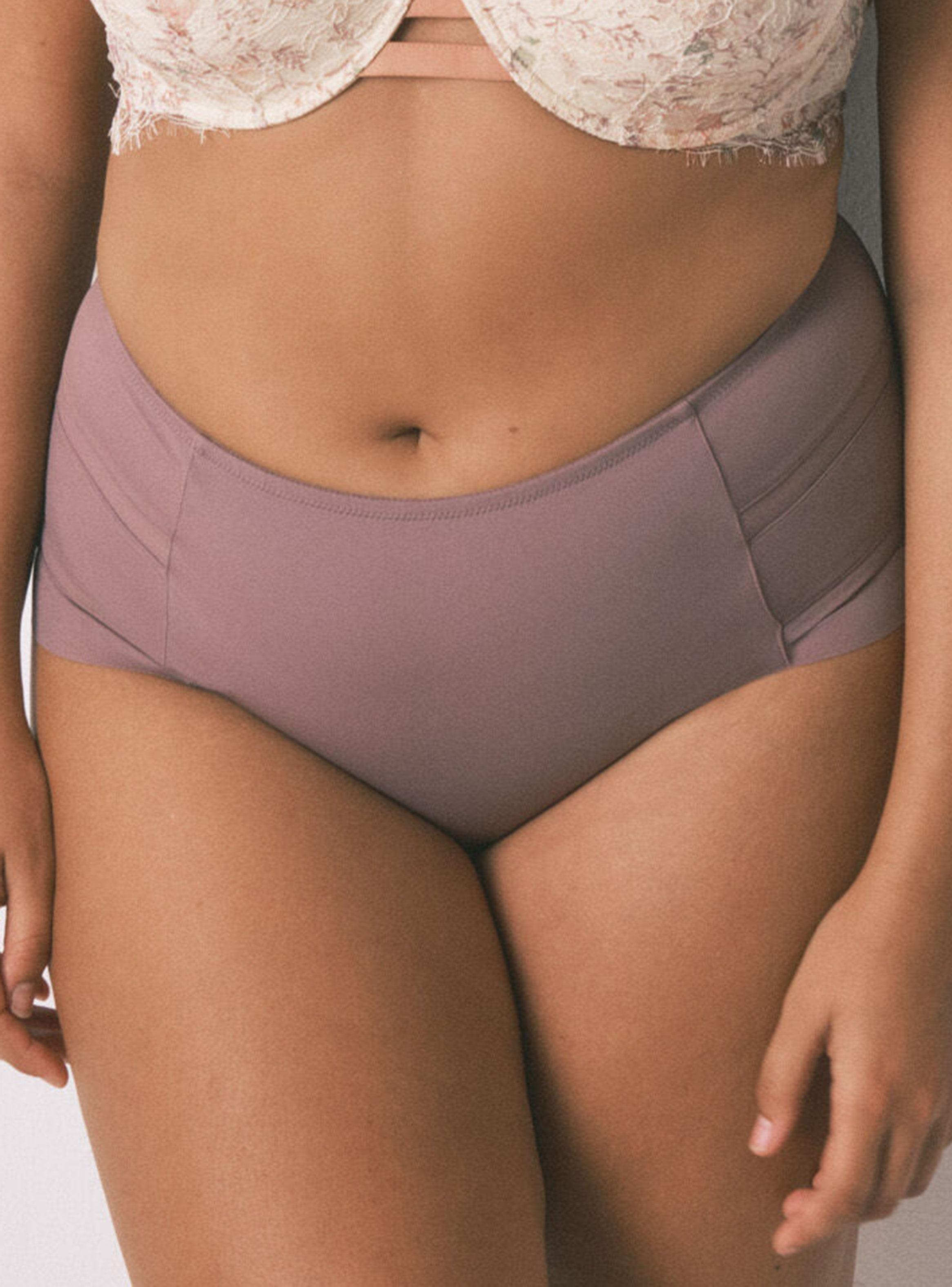 Calzón Alta Clásico Microfibra Clean Cut Rosa-3