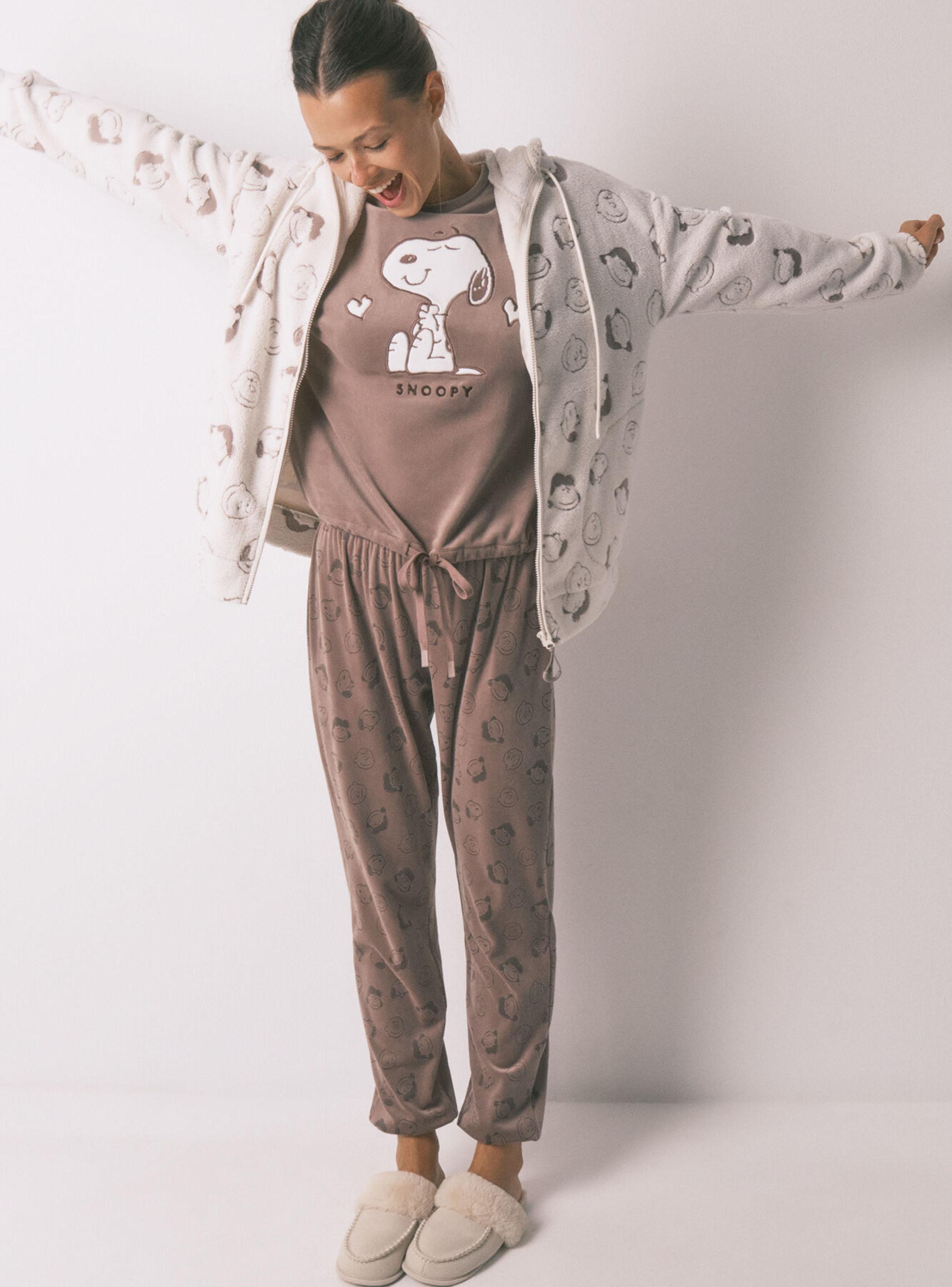 Polerón Corto Borreguito Snoopy-4