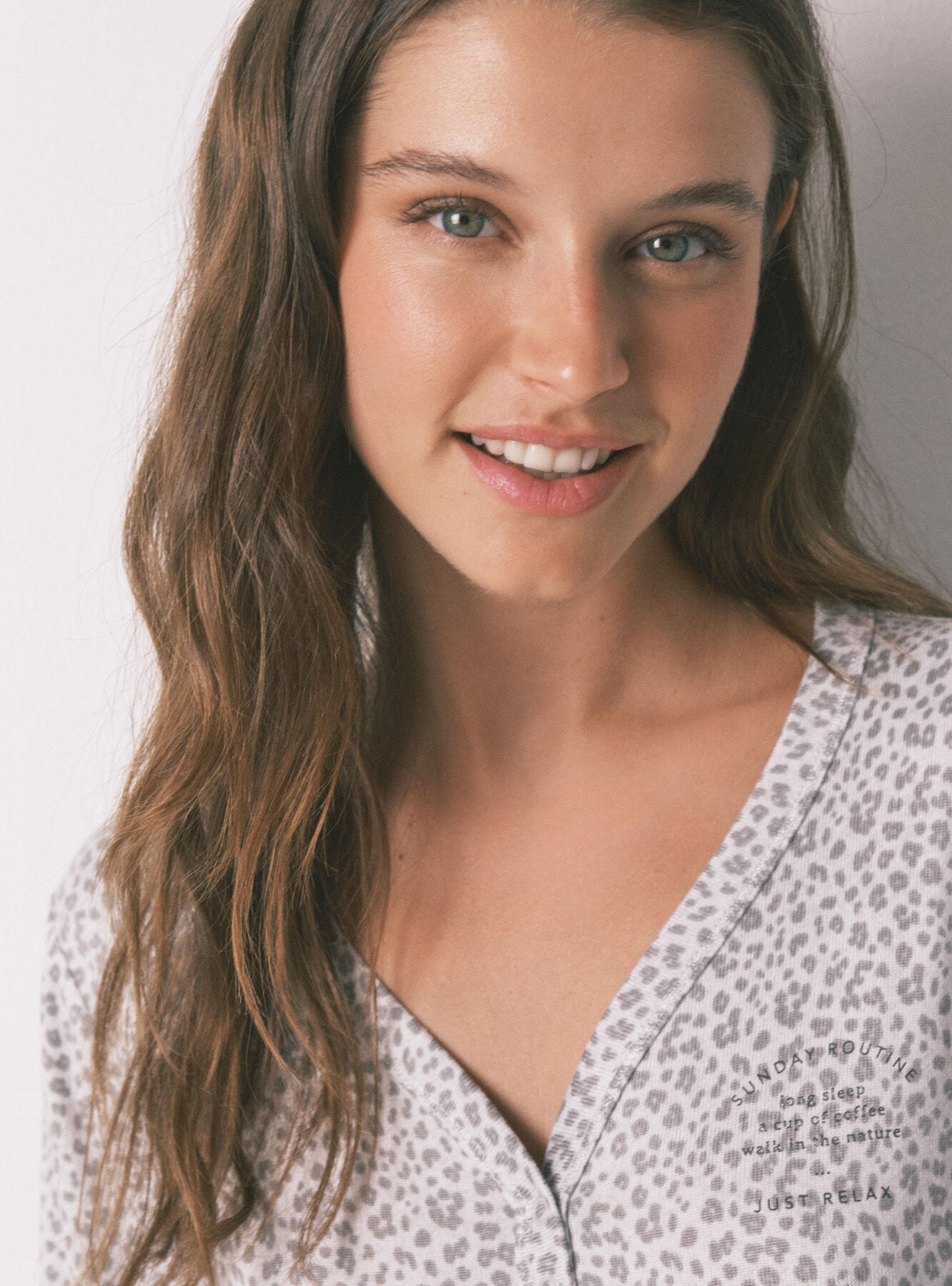 Pijama Corto Animal Print-3