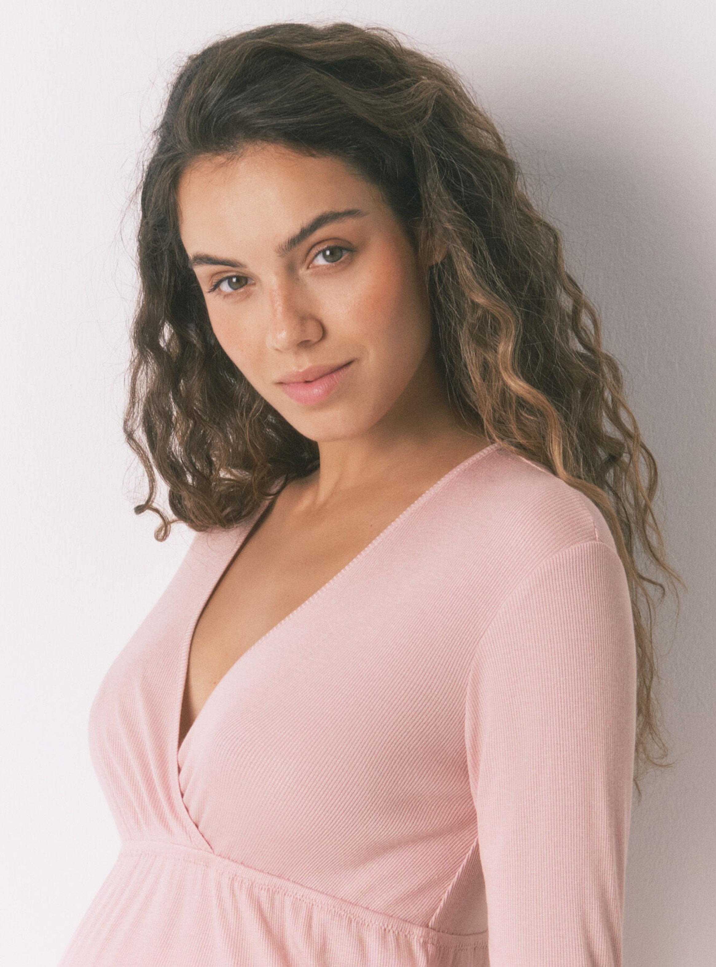 Pijama Capri Maternity Técnica Canalé-2