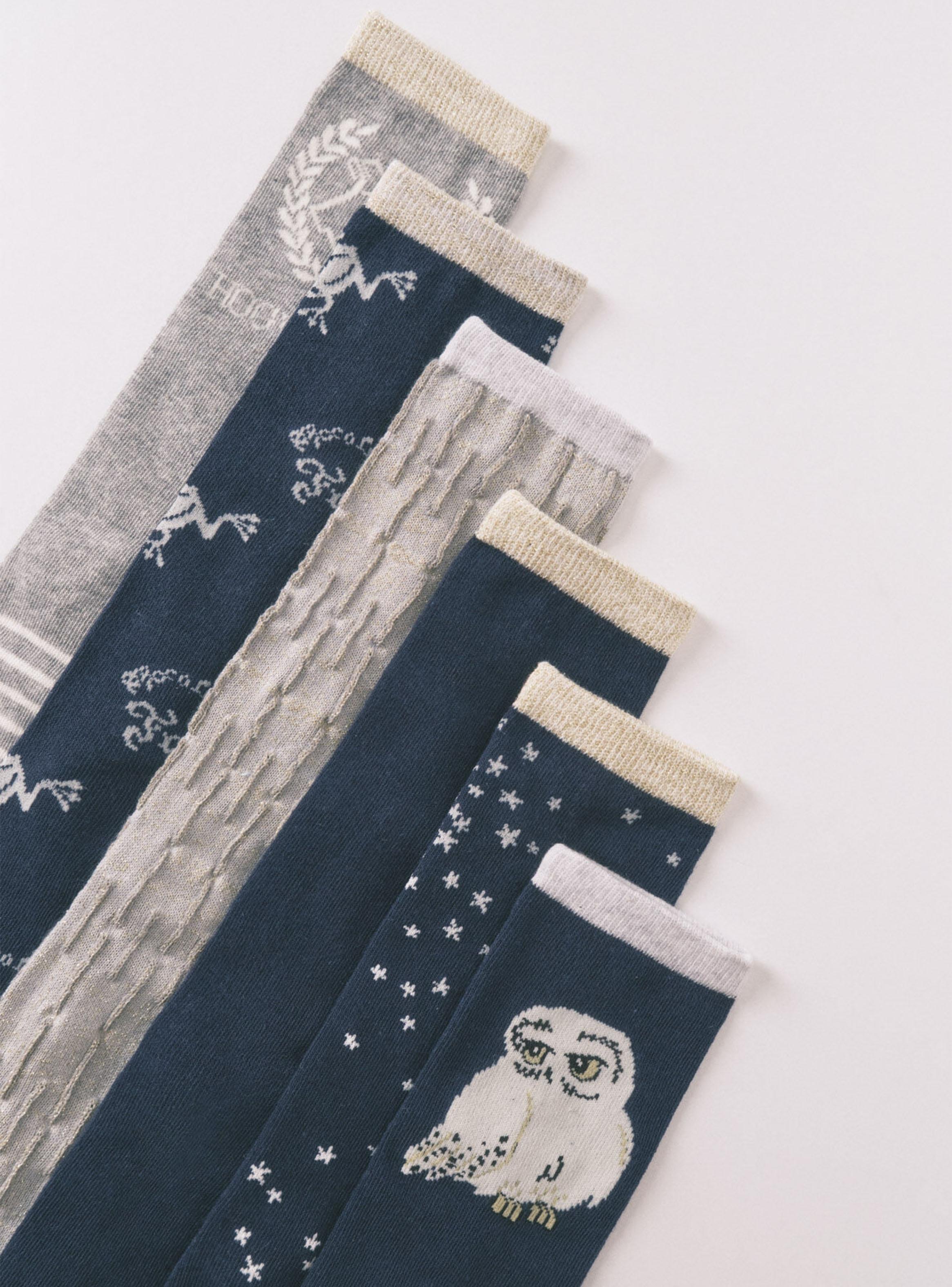 Pack 6 Calcetín Largo Algodón Harry Potter-2