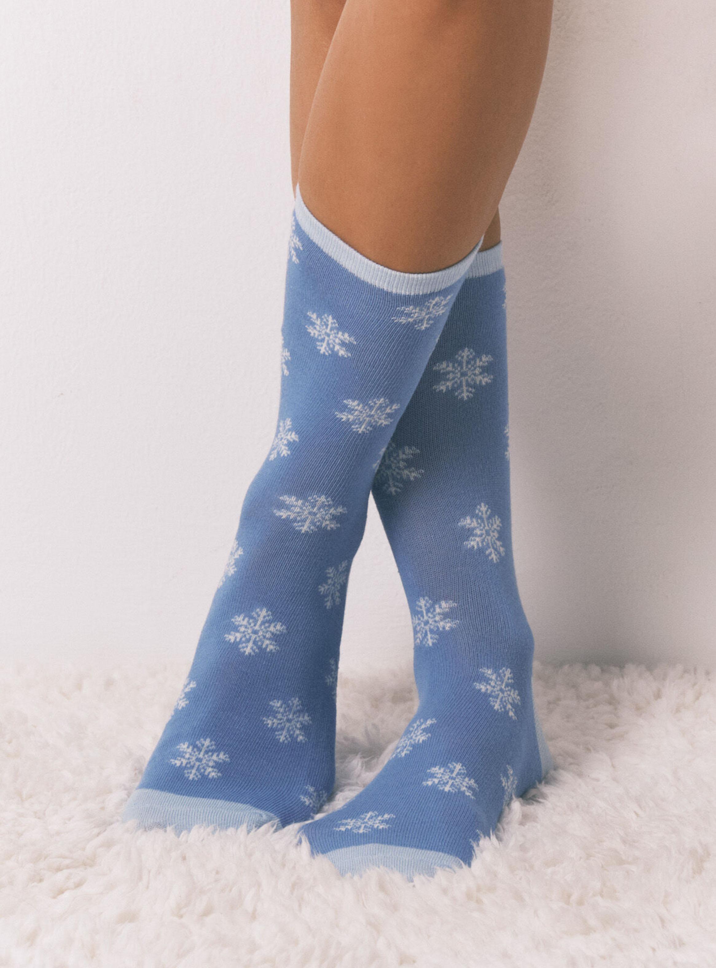 Pack 6 Calcetín Largos Algodón Snoopy-1