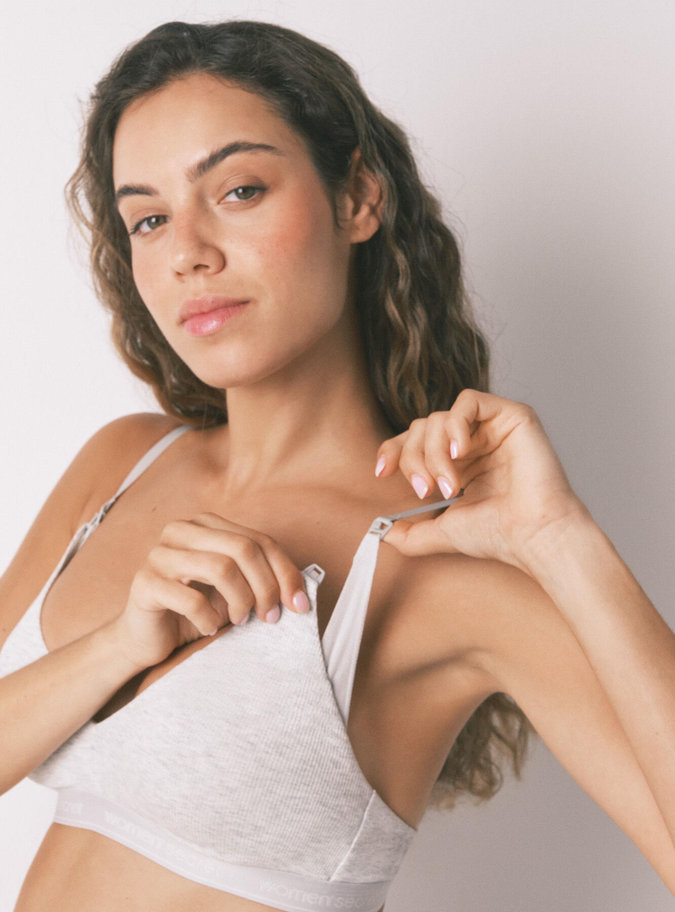 Sostén Maternity Natural Algodón-3