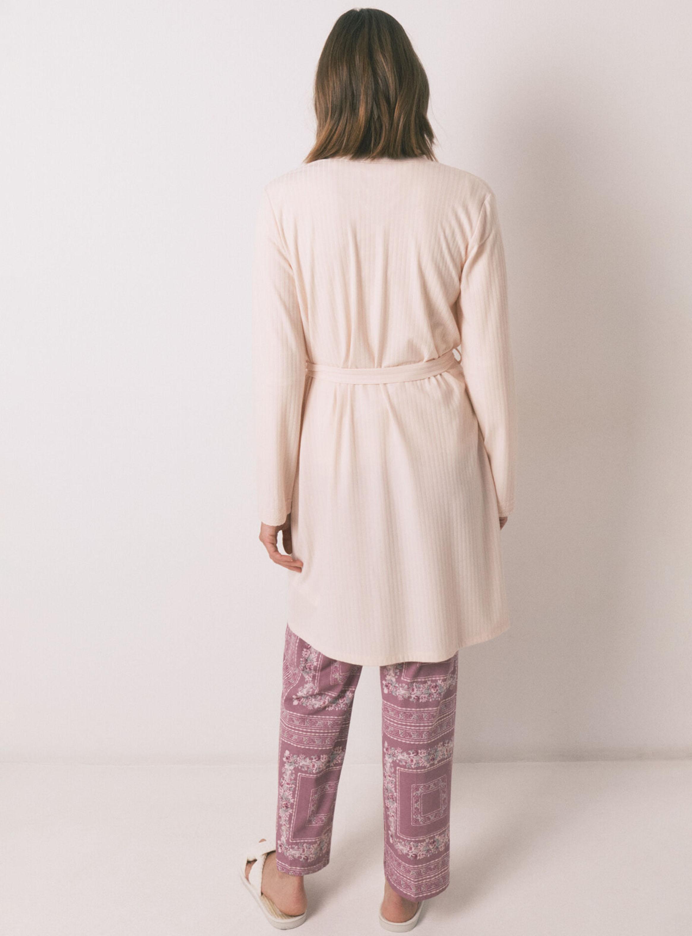 Bata Larga Canalé Rosa-5