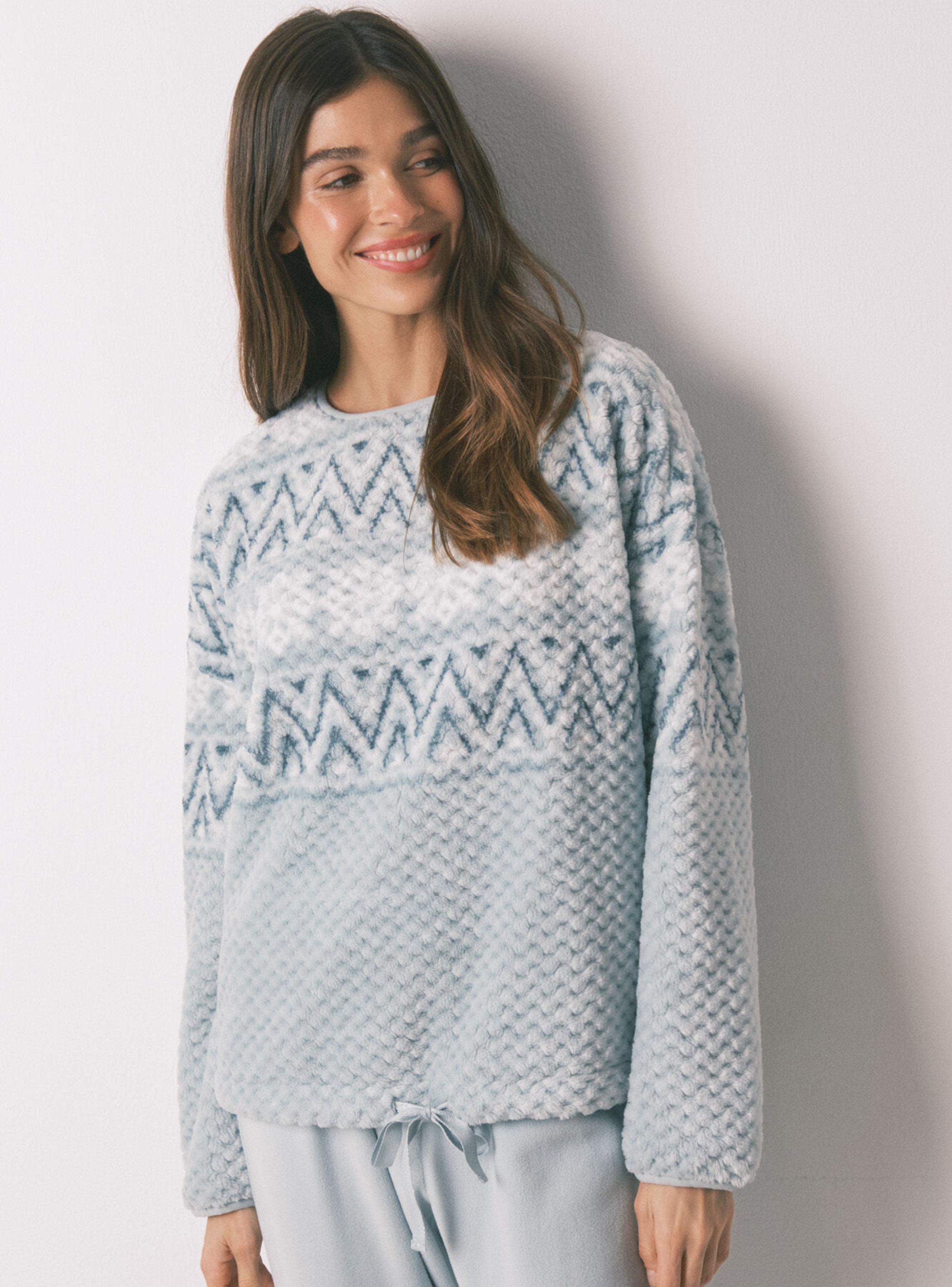 Pijama Largo Polar Cenefa-2