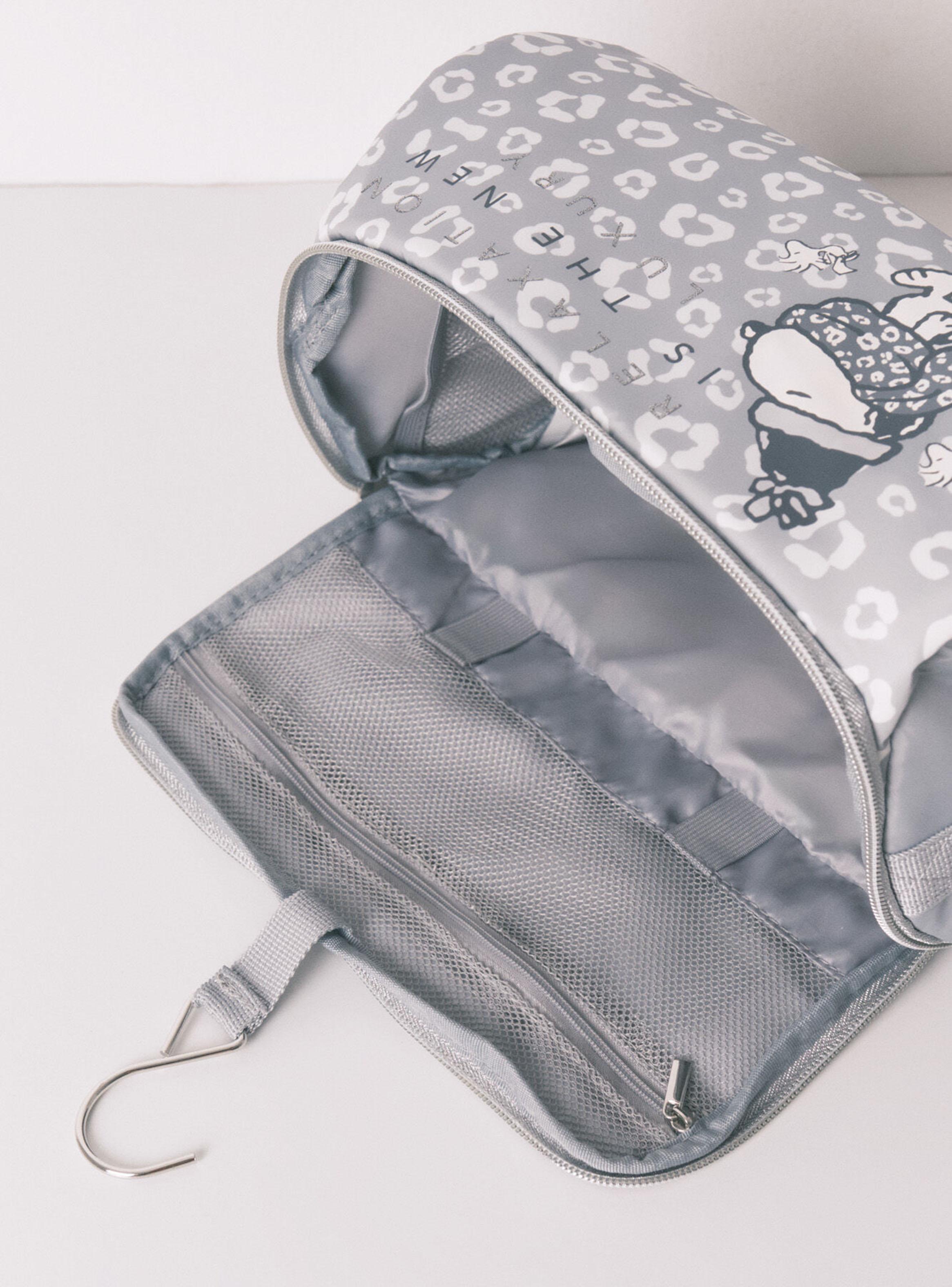 Neceser Cremallera Snoopy Estampado Animal-5