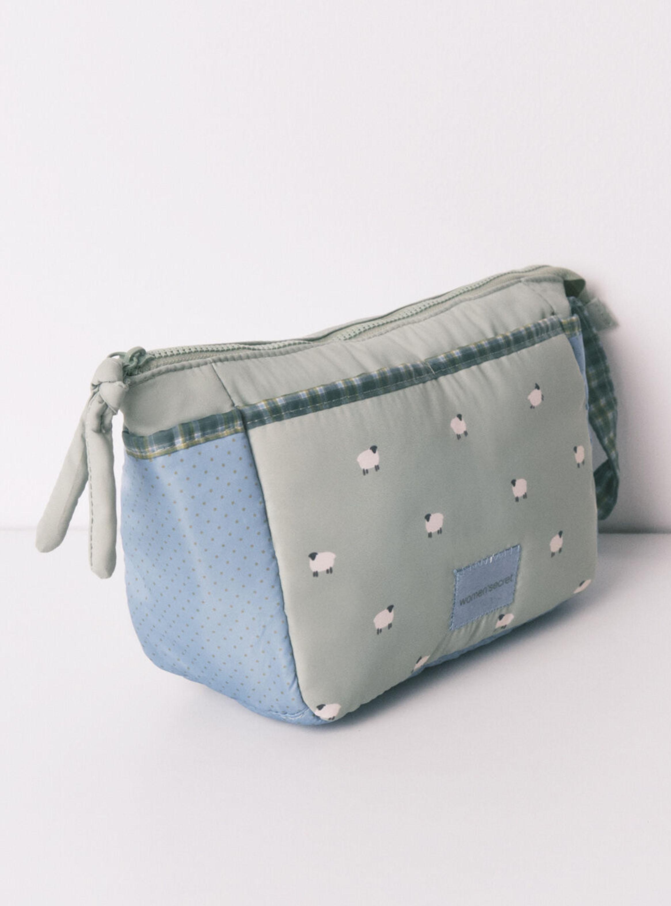 Neceser Mediano Cremallera Ovejas-2