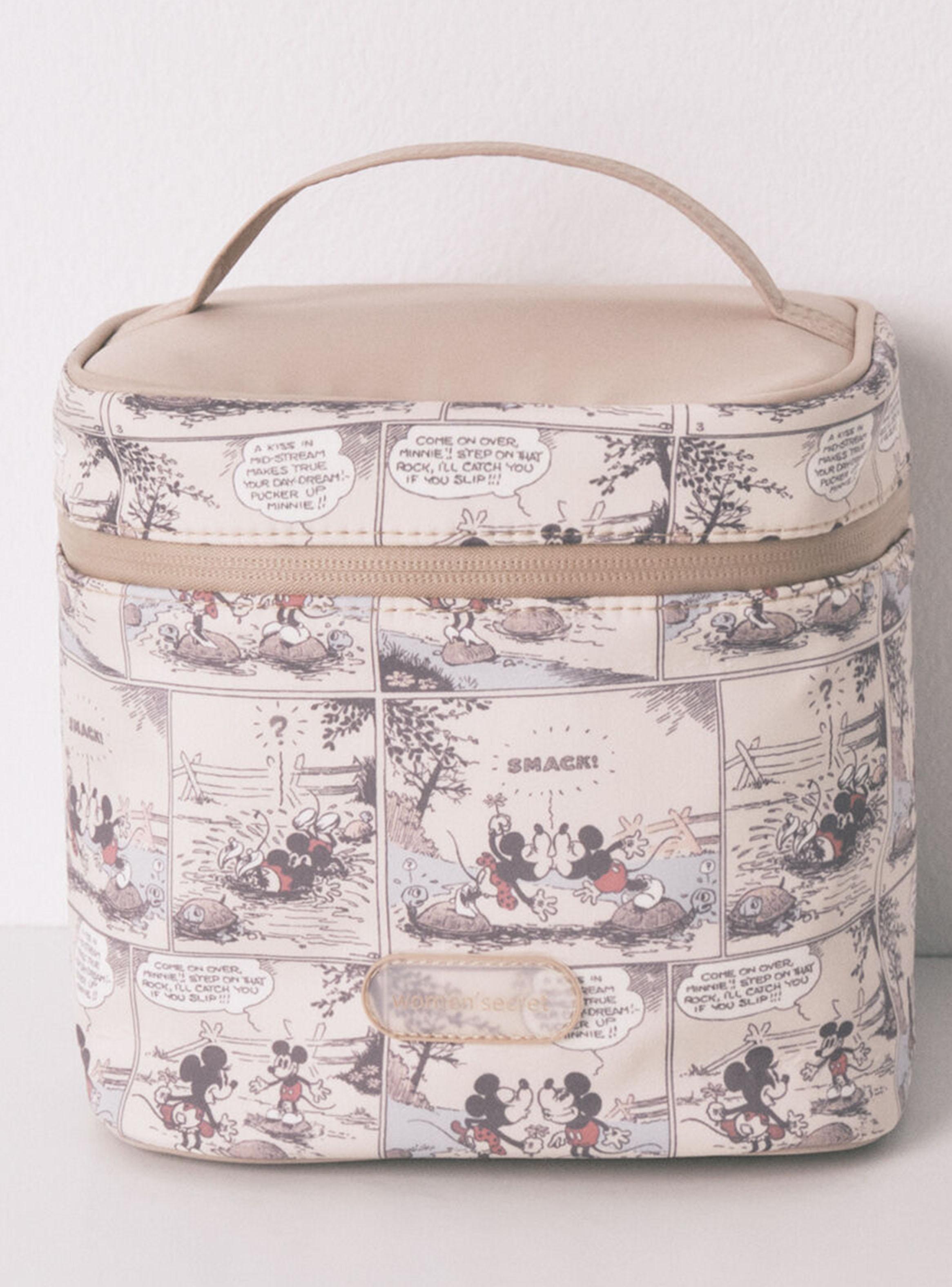 Neceser Mediano Nailon Mickey Mouse-2