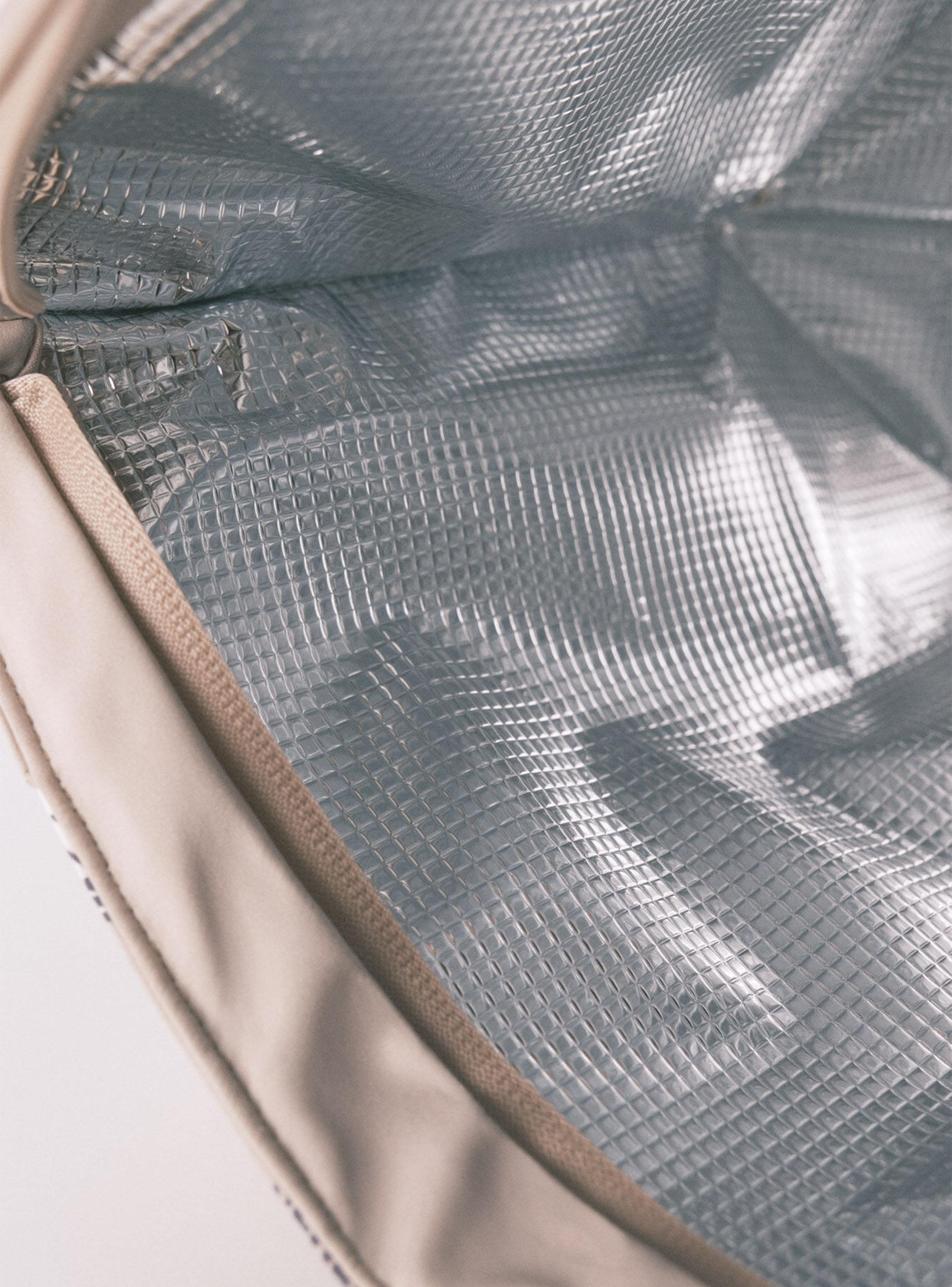 Bolsa Térmica Snoopy Porta Alimentos Beige-3