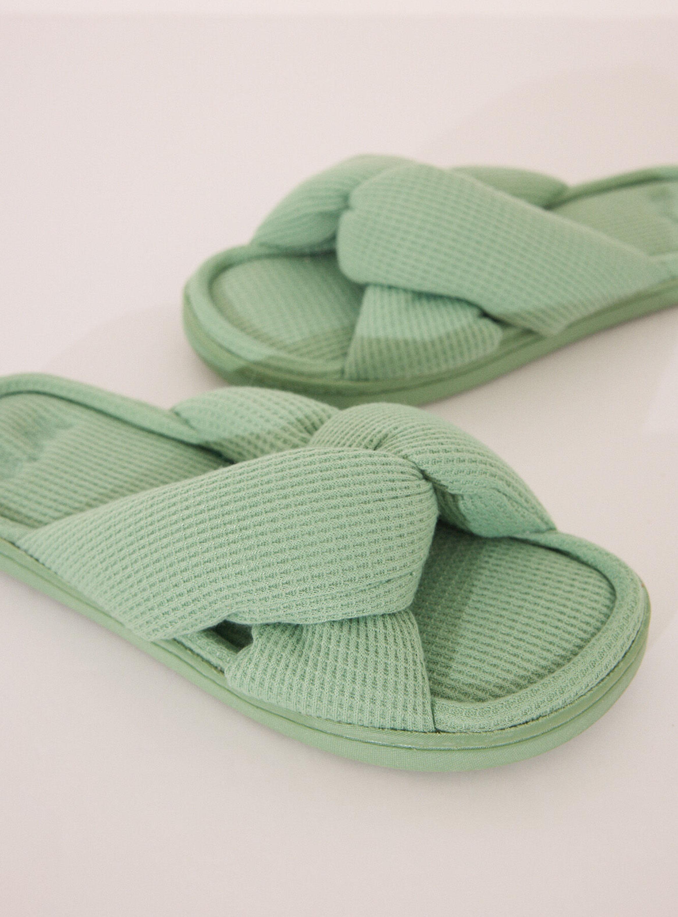 Pantuflas Abiertas Waffle-4