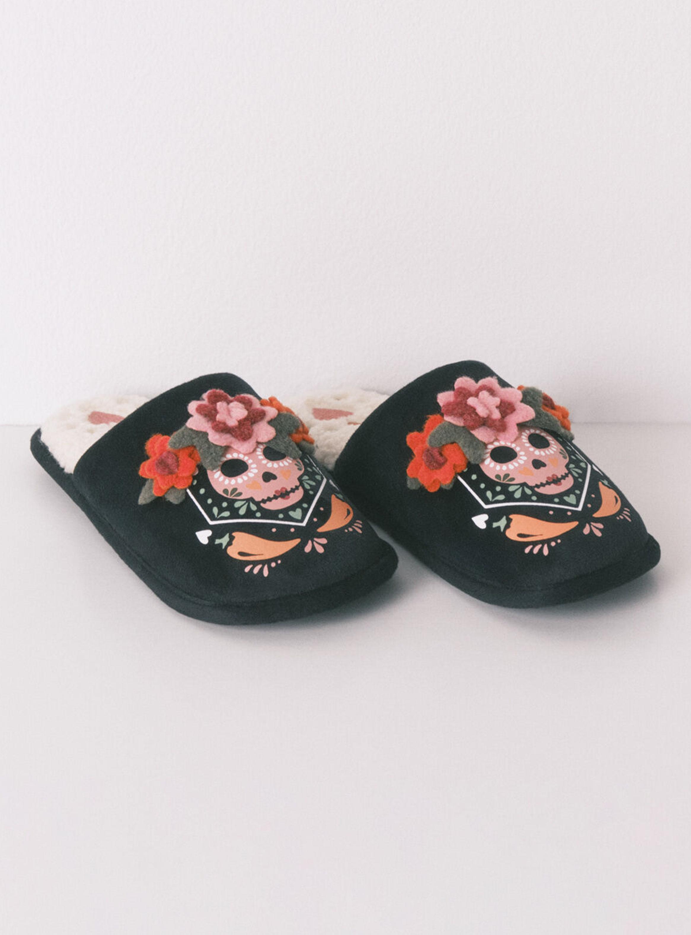 Pantuflas Print 3D Calaveras Mexicanas-2