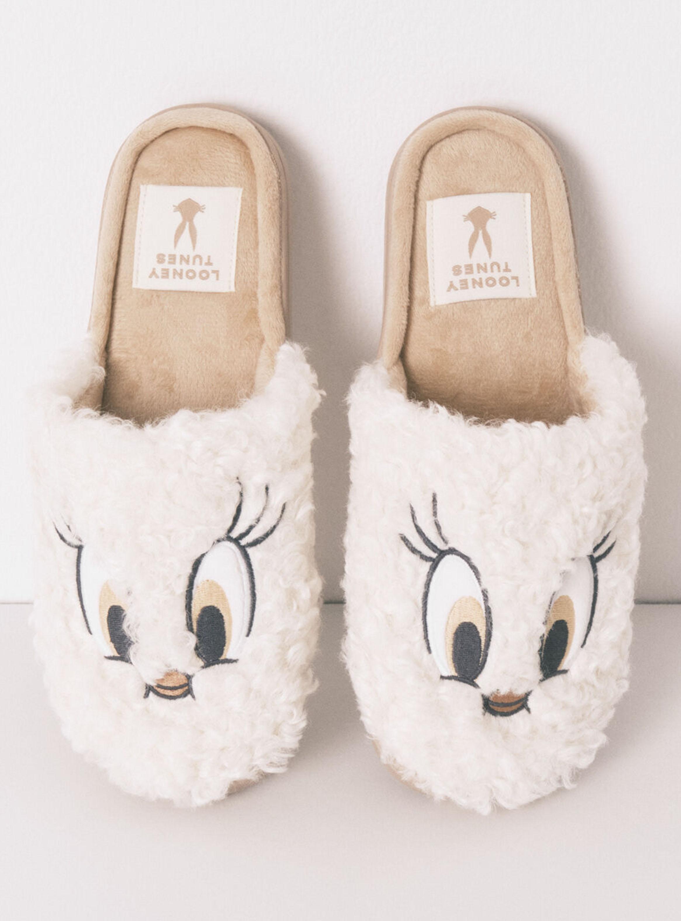 Pantuflas Casa Corderito Blanco Piolín-2