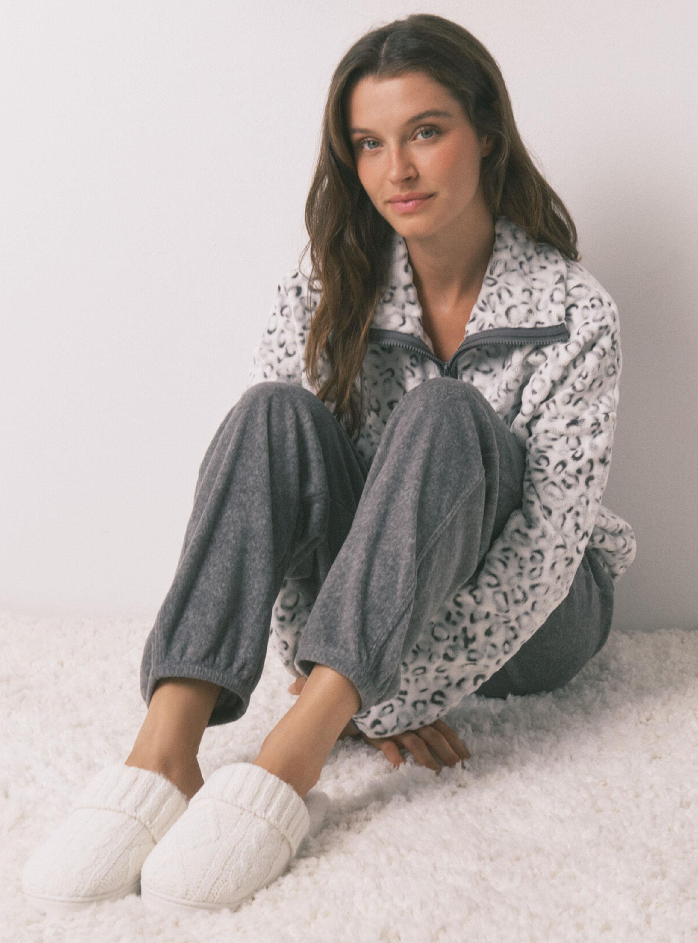 Pantuflas Casa Punto Tricot Blanco-3