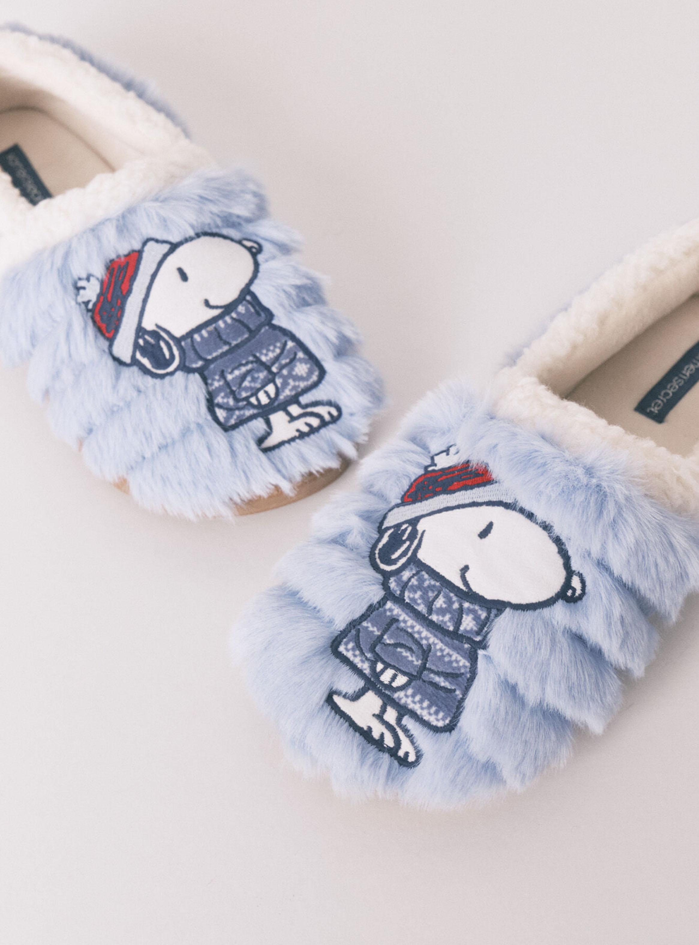 Pantuflas Casa Snoopy Bota Baja-3
